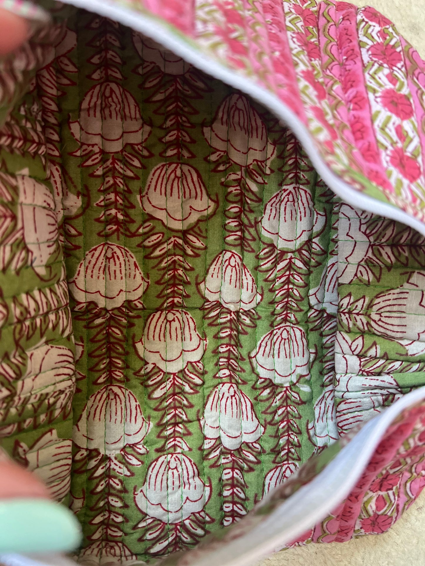 Cotton Makeup Bag