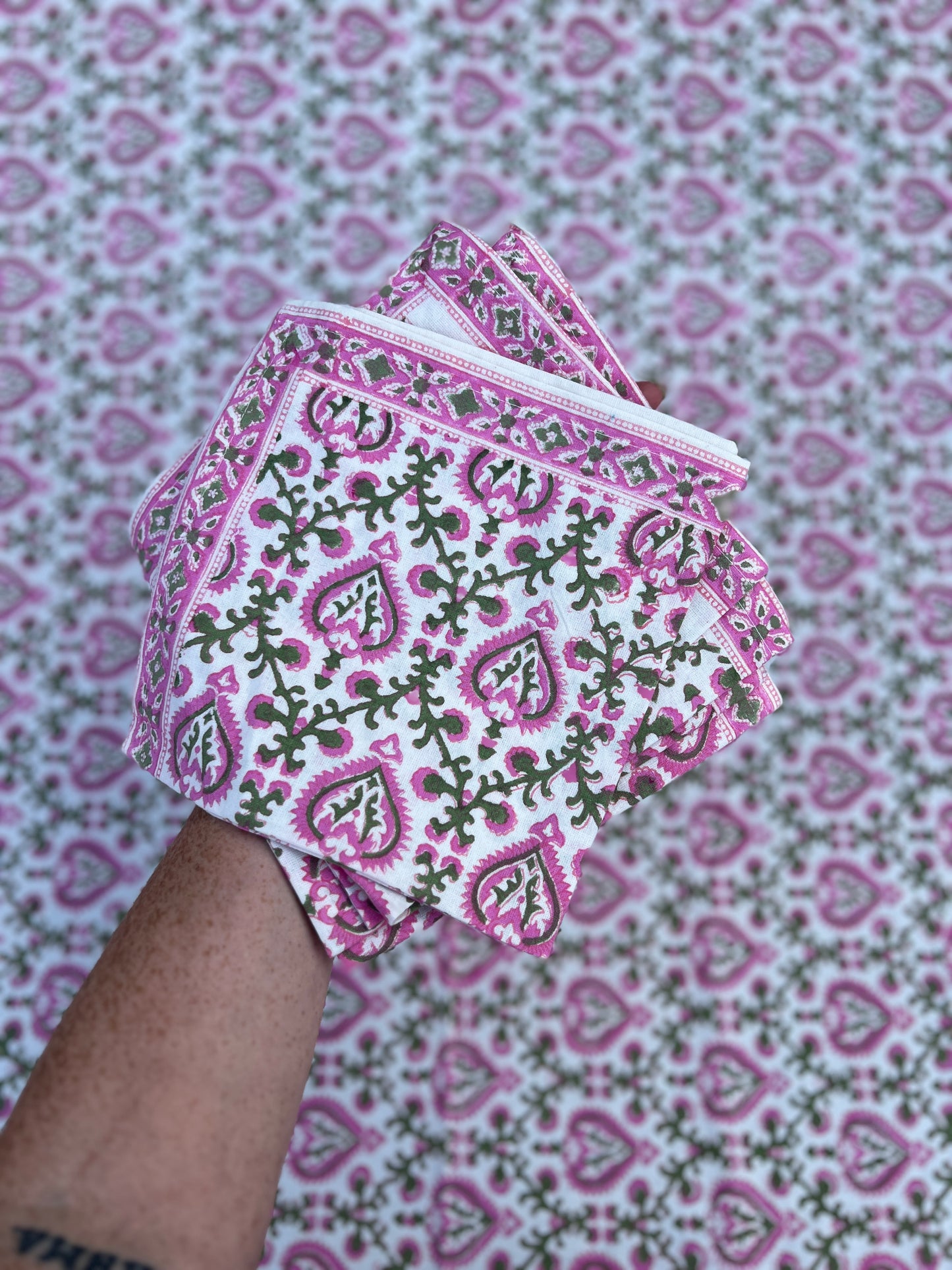 Hearts of Love Table Cloth