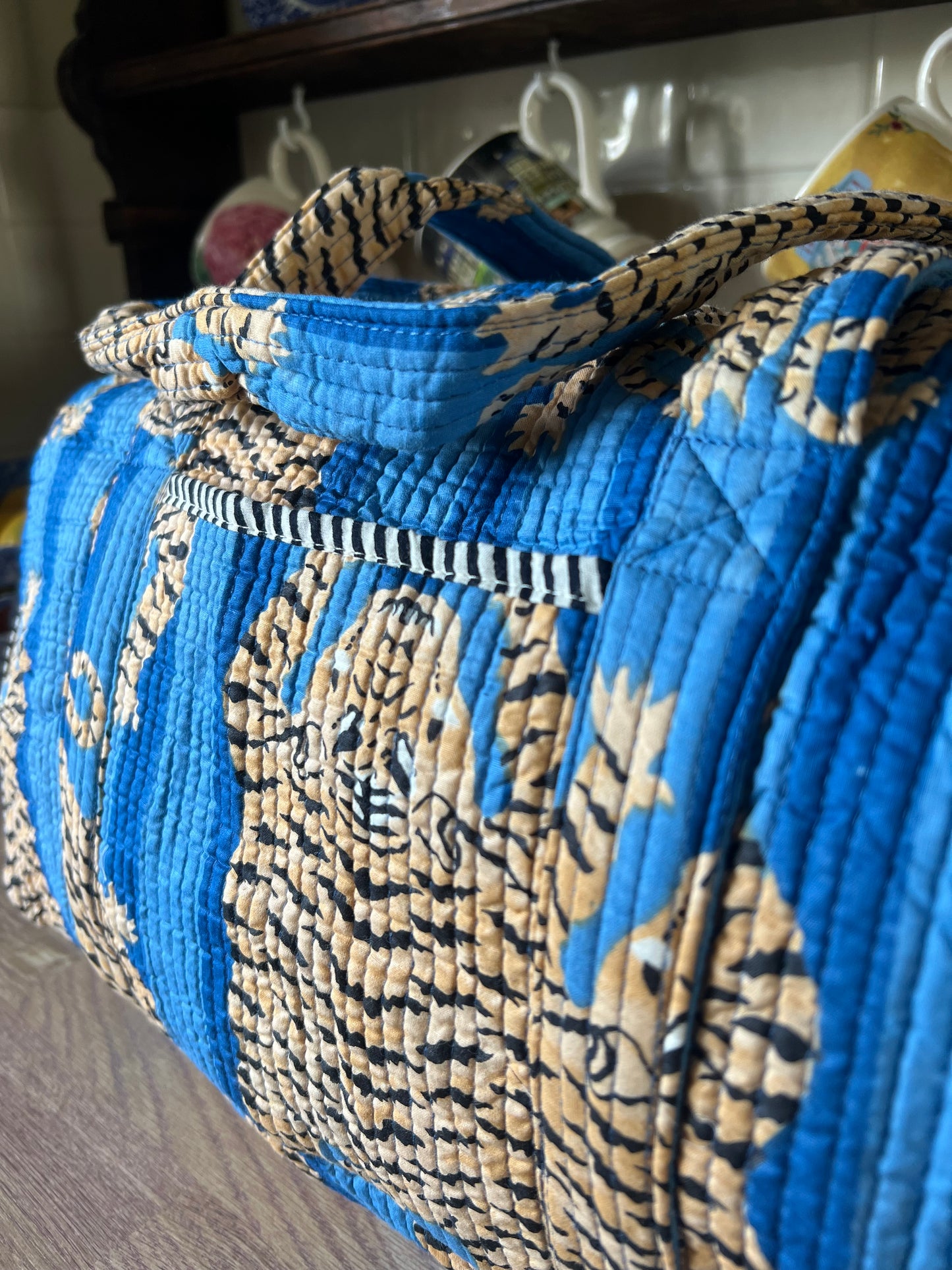 Blue Tiger Weekend Bag