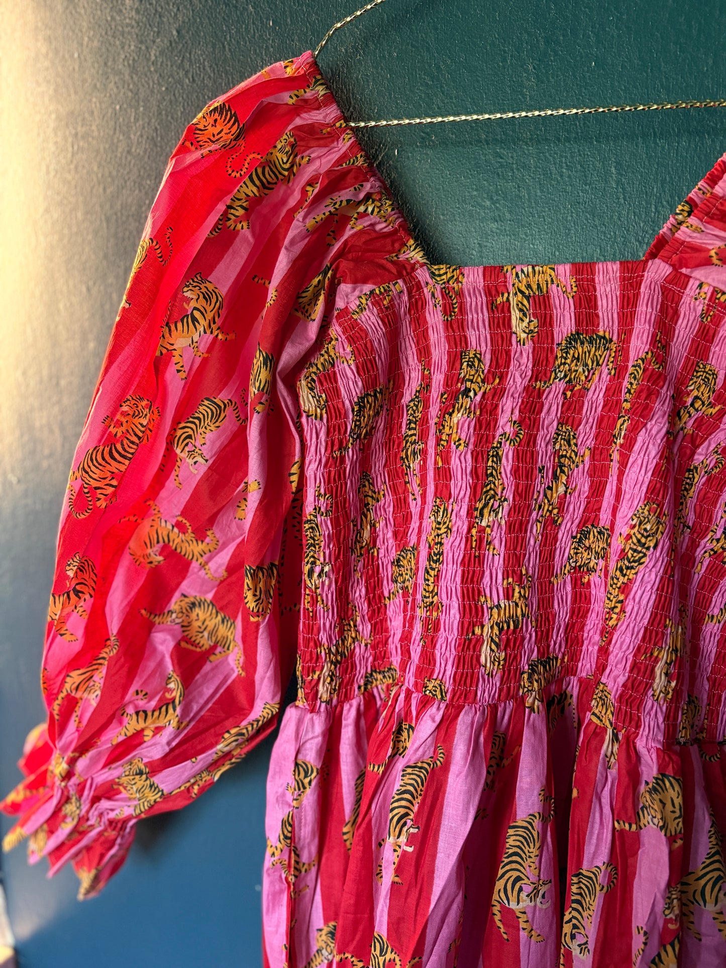 Dancing Tiger Summer Dress