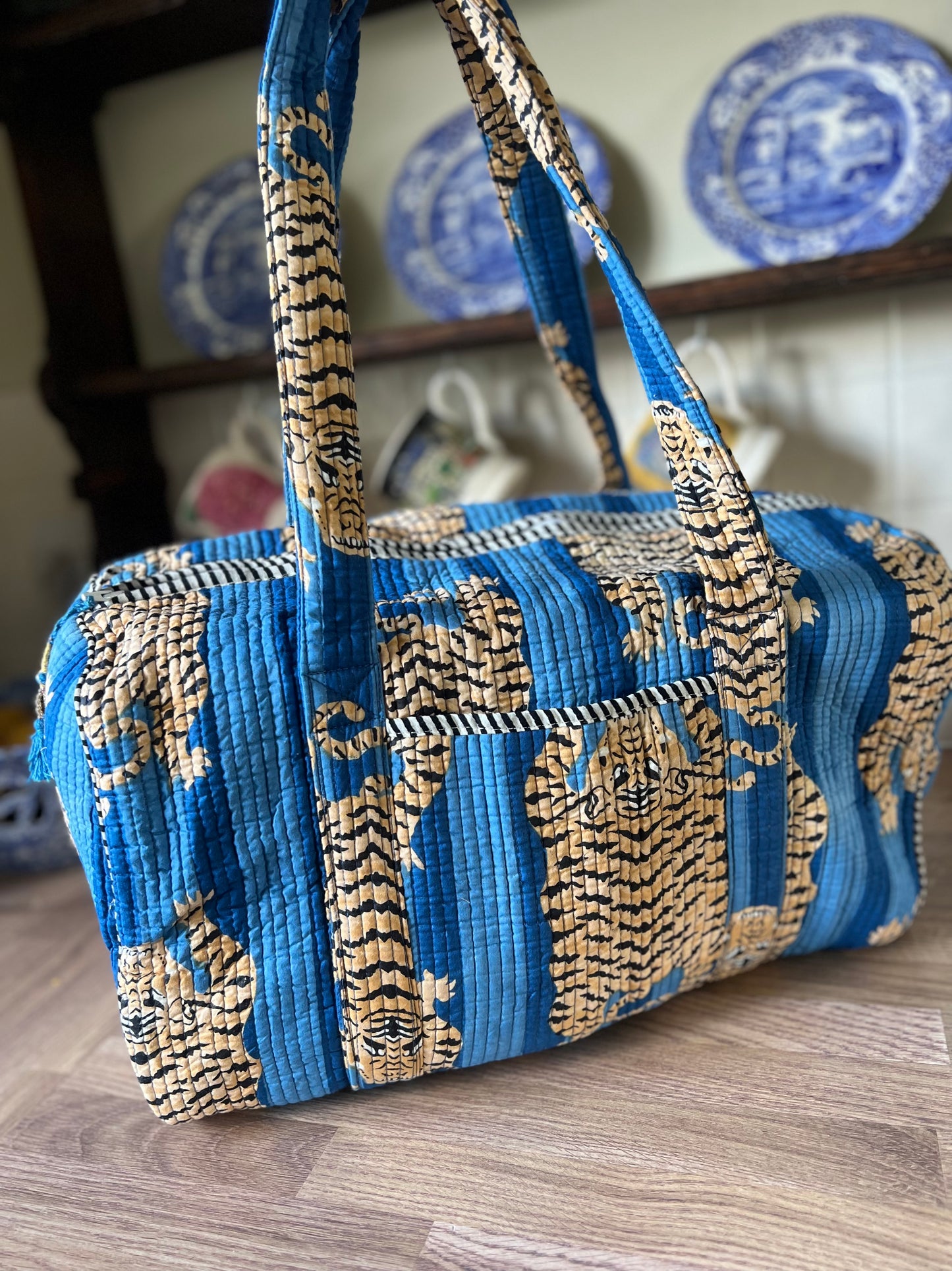 Blue Tiger Weekend Bag