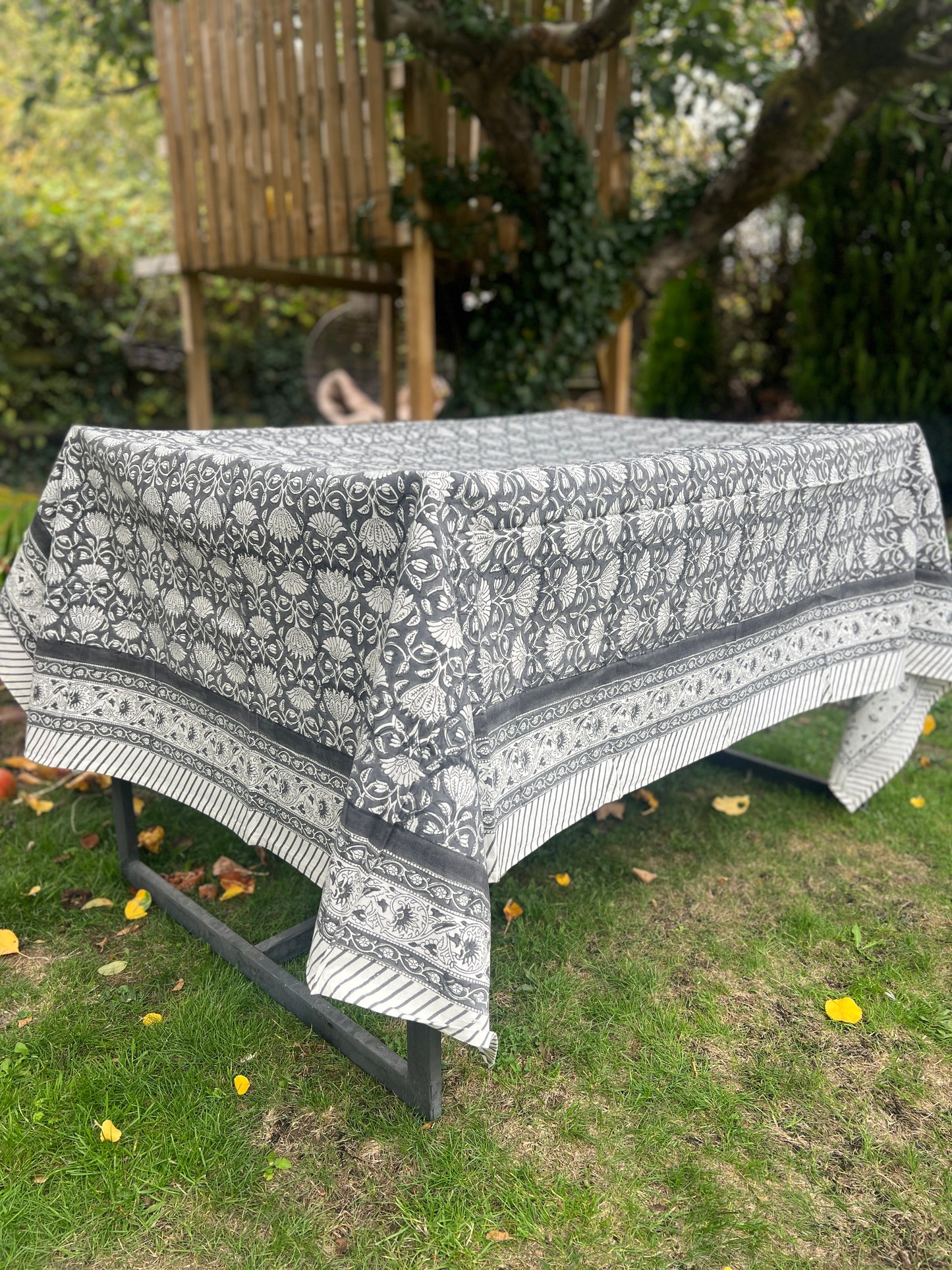 Slate Grey Table Cloth