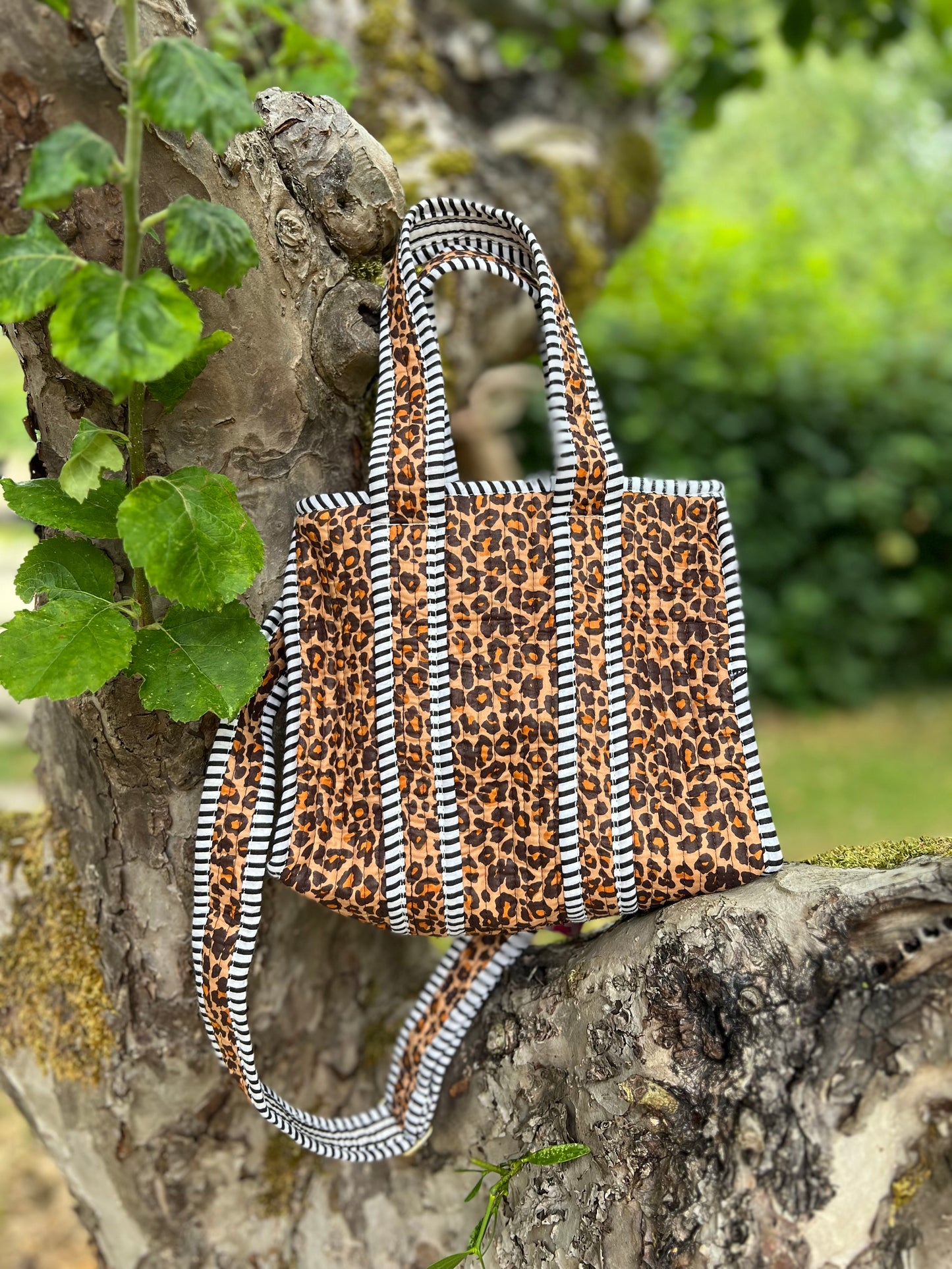 Super Mini Tote - Leopard