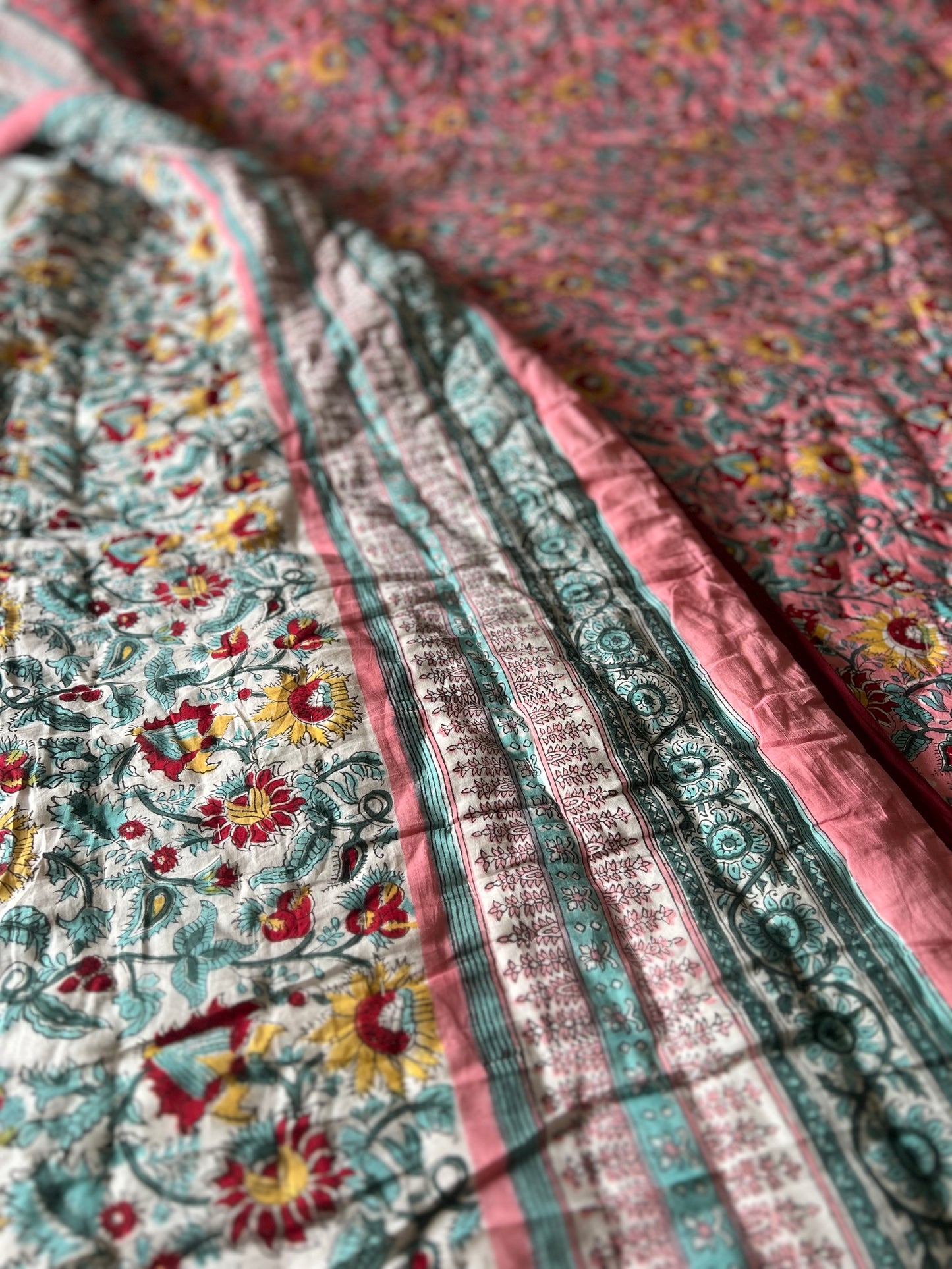 Pondicherry Peony Reversible Quilt