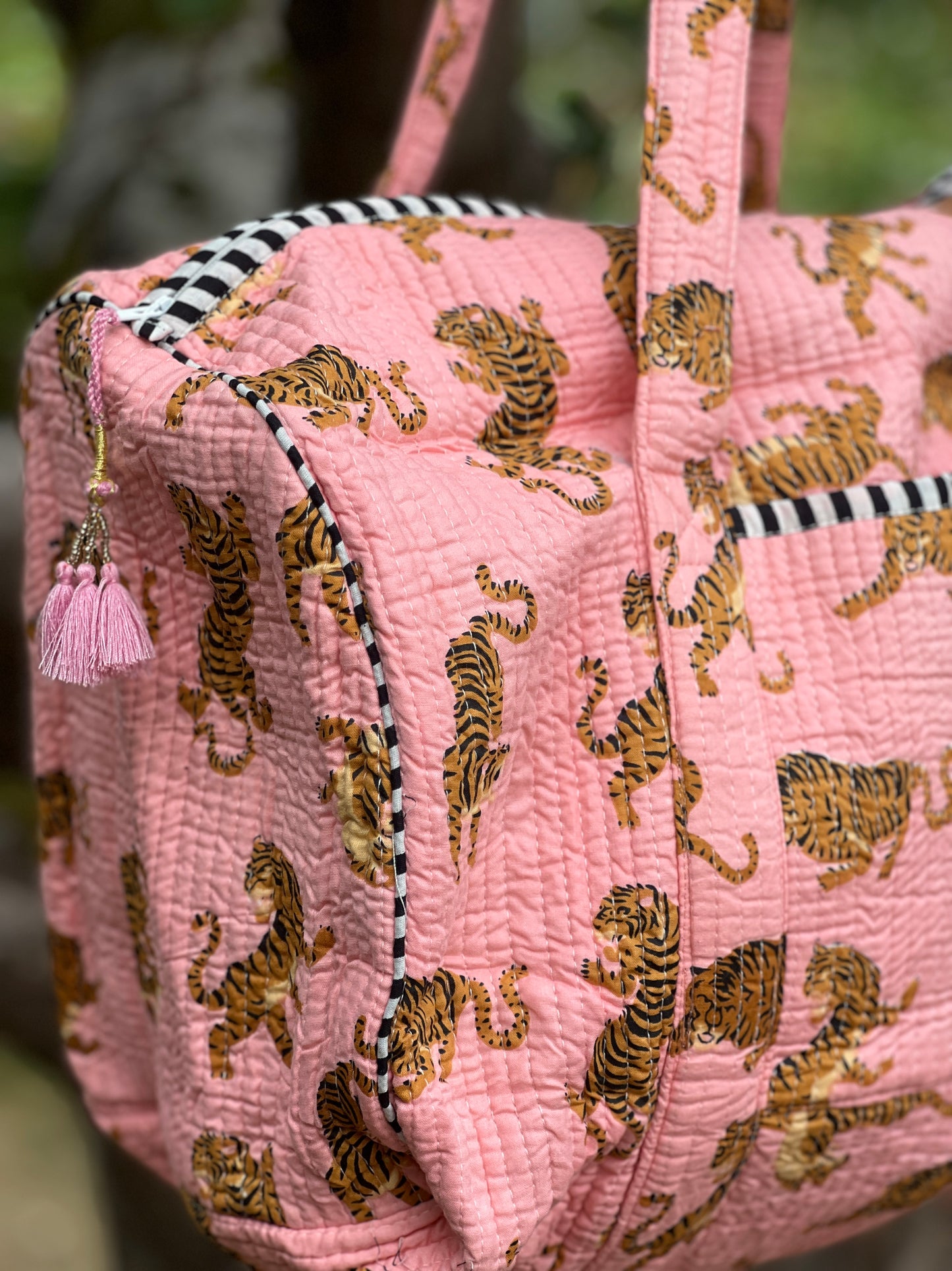 Pink Tiger Power Weekend Bag