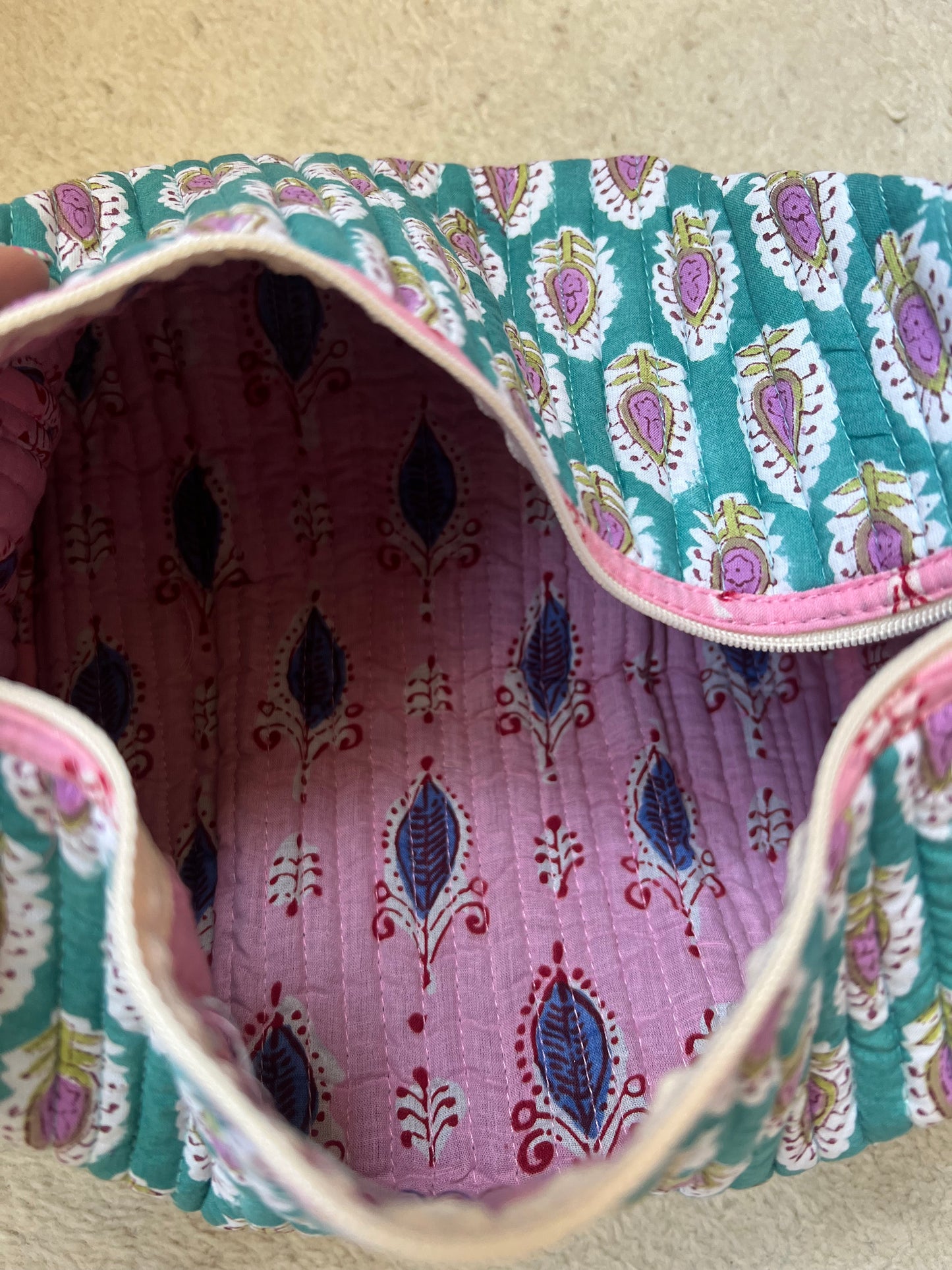 Cotton Makeup Bag