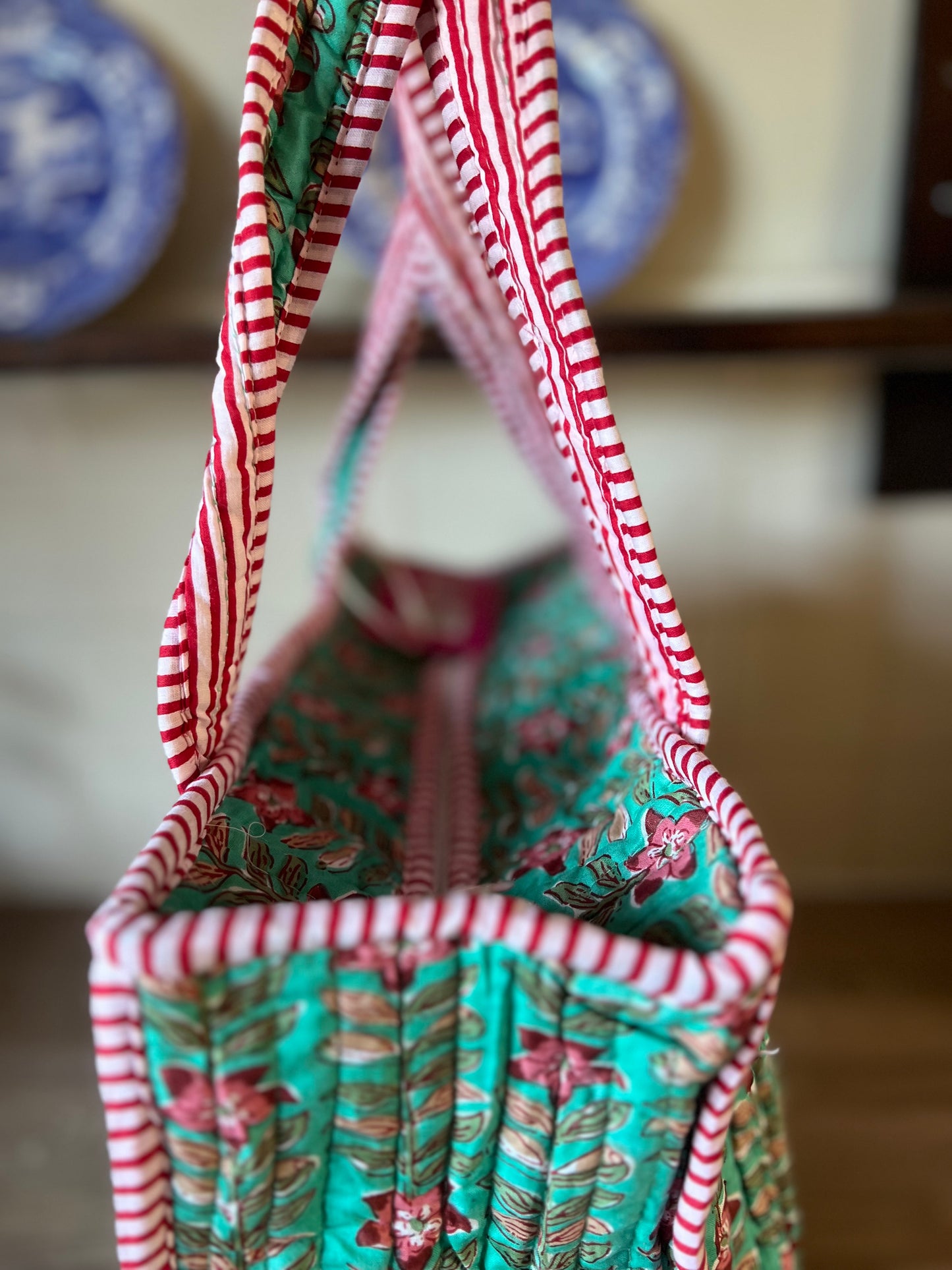 Mini Tote Bag - Tropical Kerala