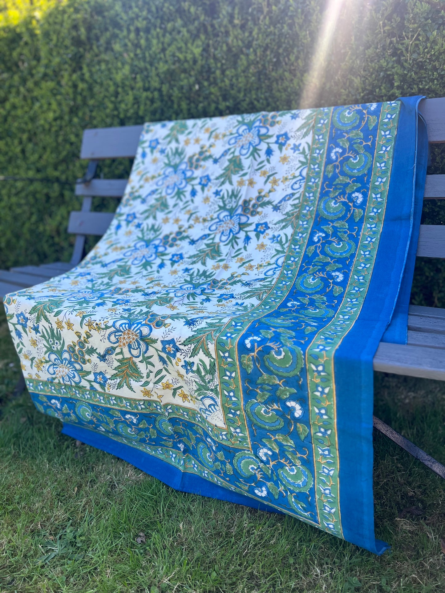 “Jodhpur” Blockprint Table Cloth