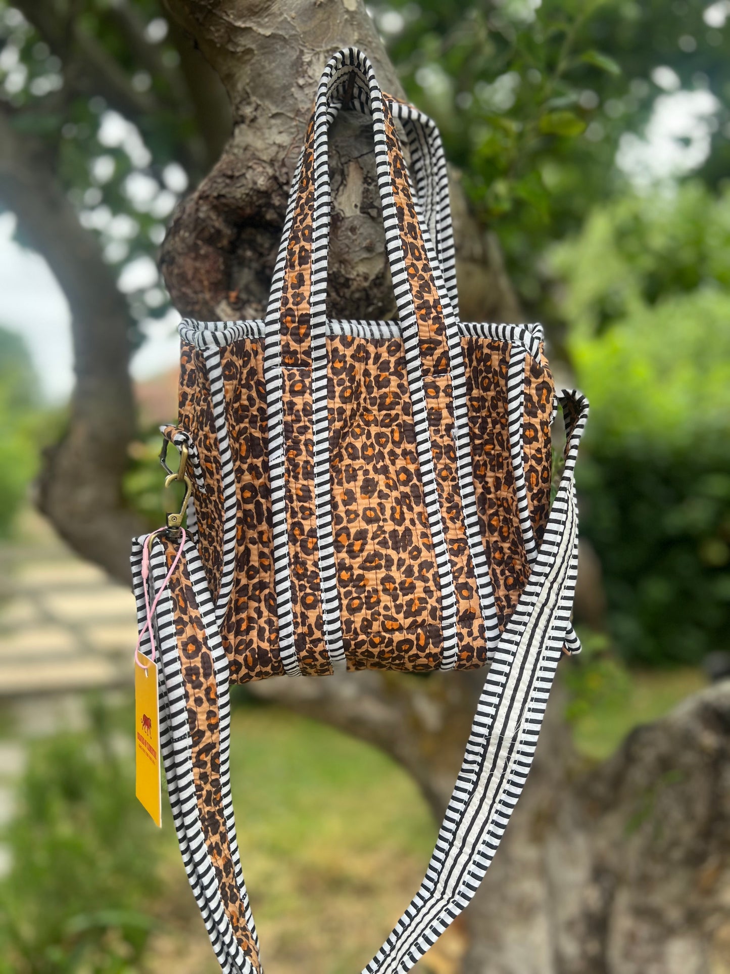 Super Mini Tote - Leopard