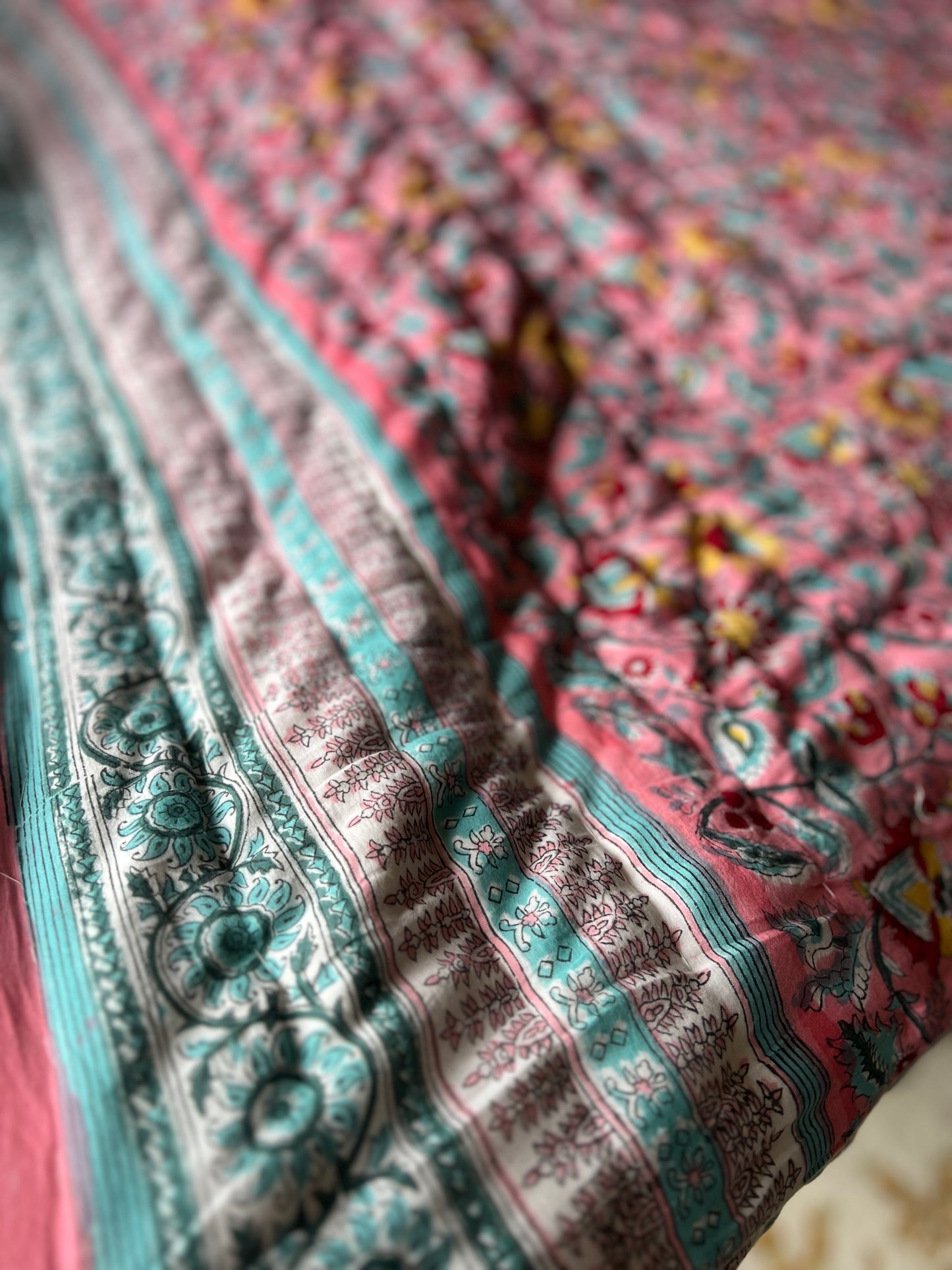 Pondicherry Peony Reversible Quilt