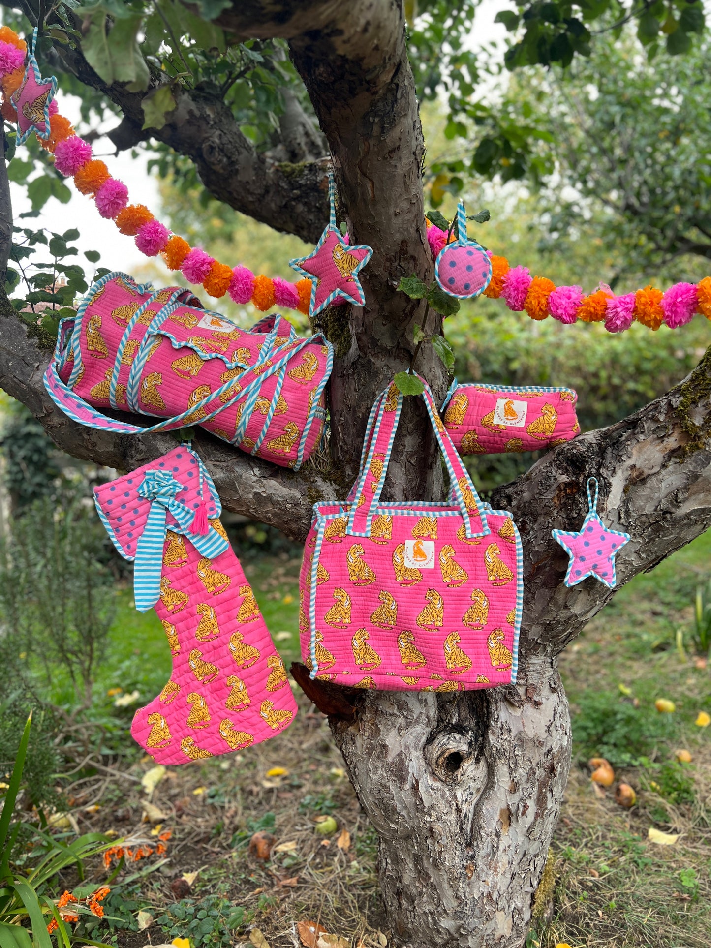 Clementines Tiger Christmas Stocking