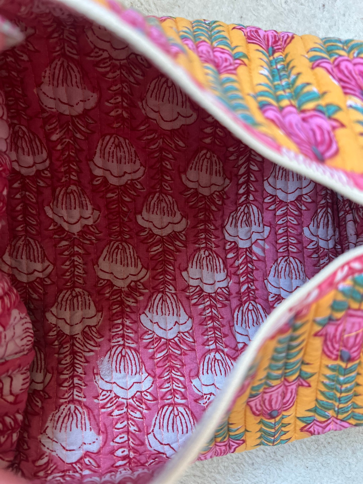 Cotton Makeup Bag
