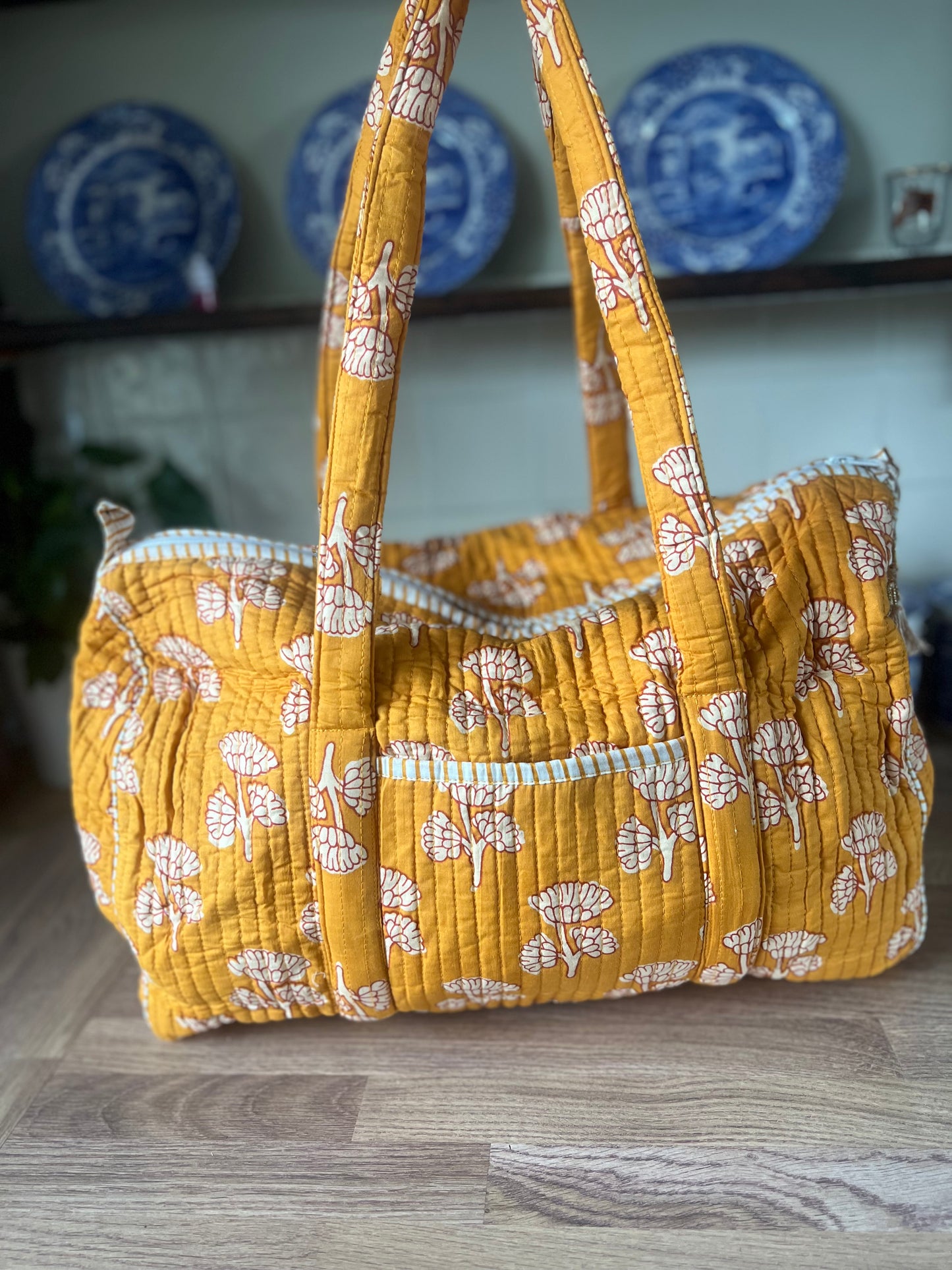 Turmeric Carnation Weekend Bag
