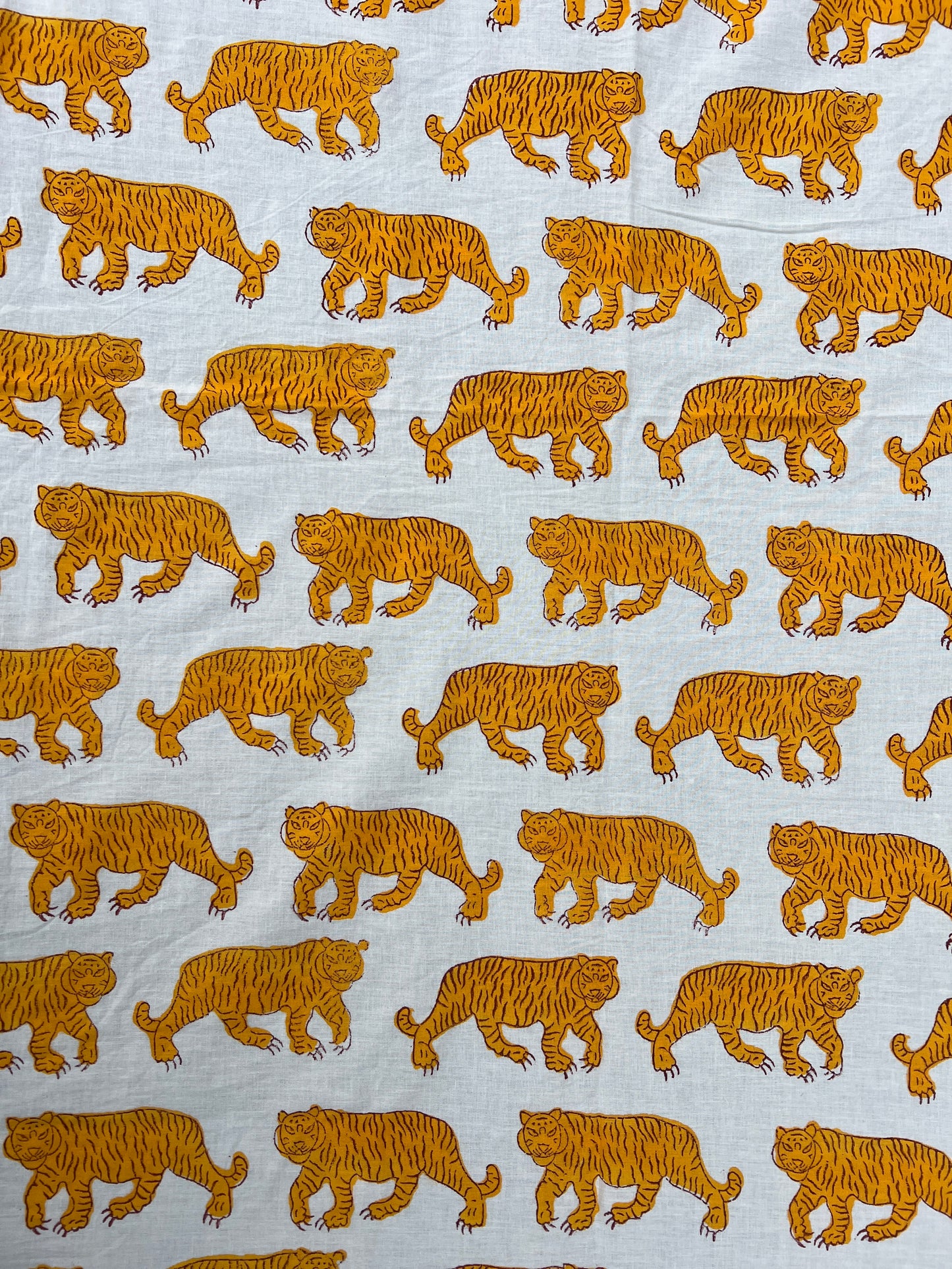 Turmeric Tiger Table Cloths