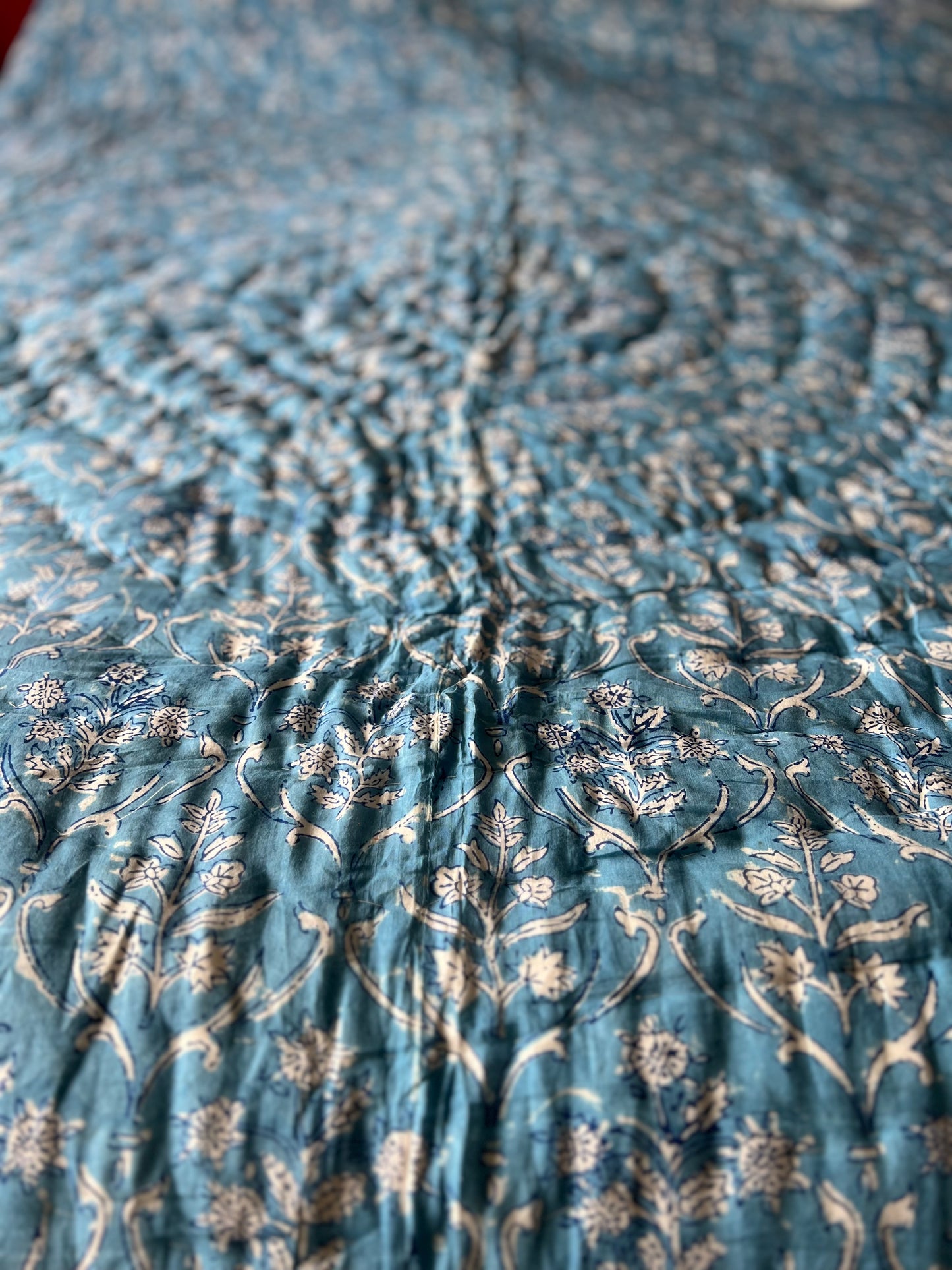Bombay Blue Reversible Quilt