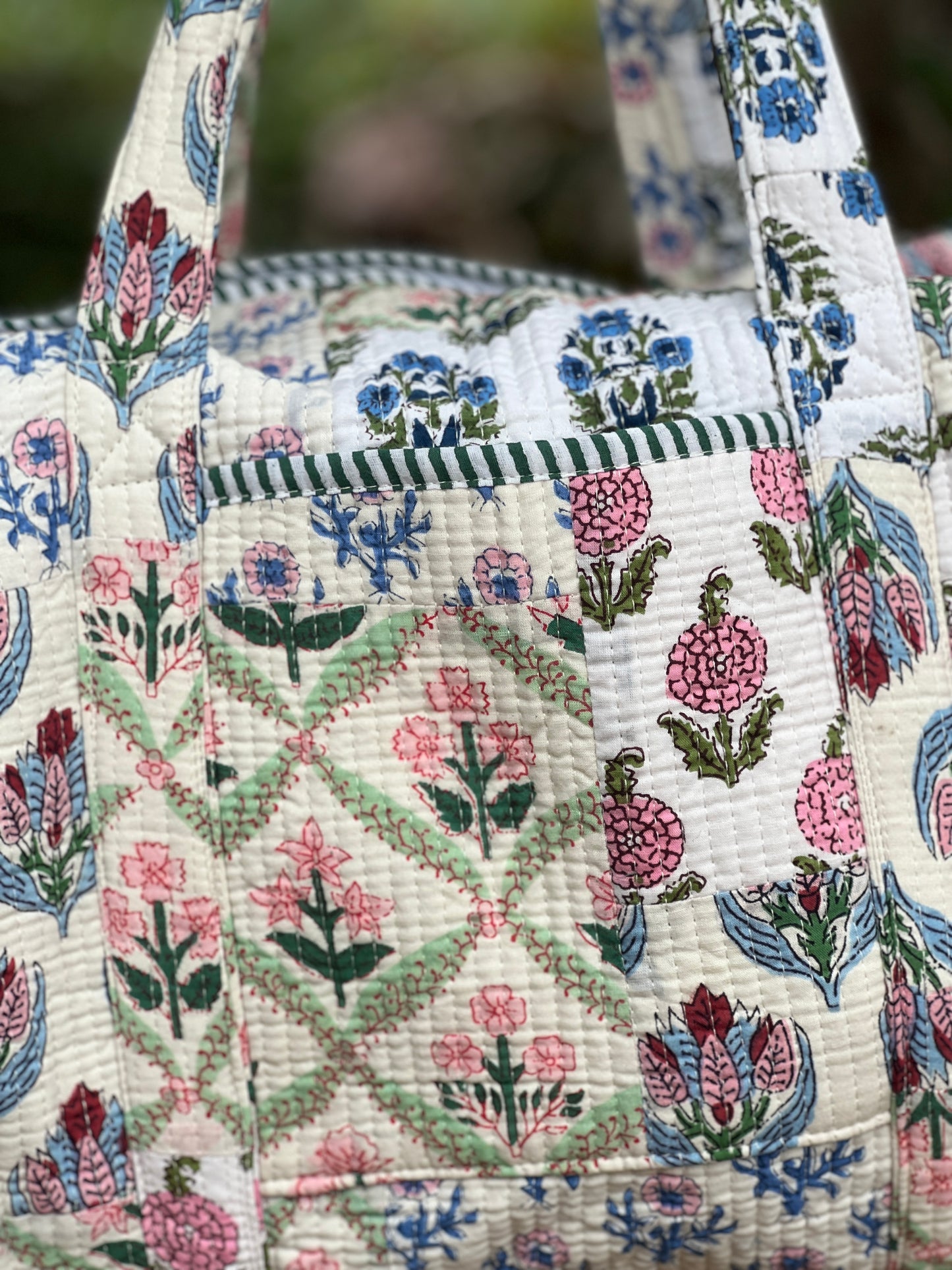 Patchwork Weekend Bag