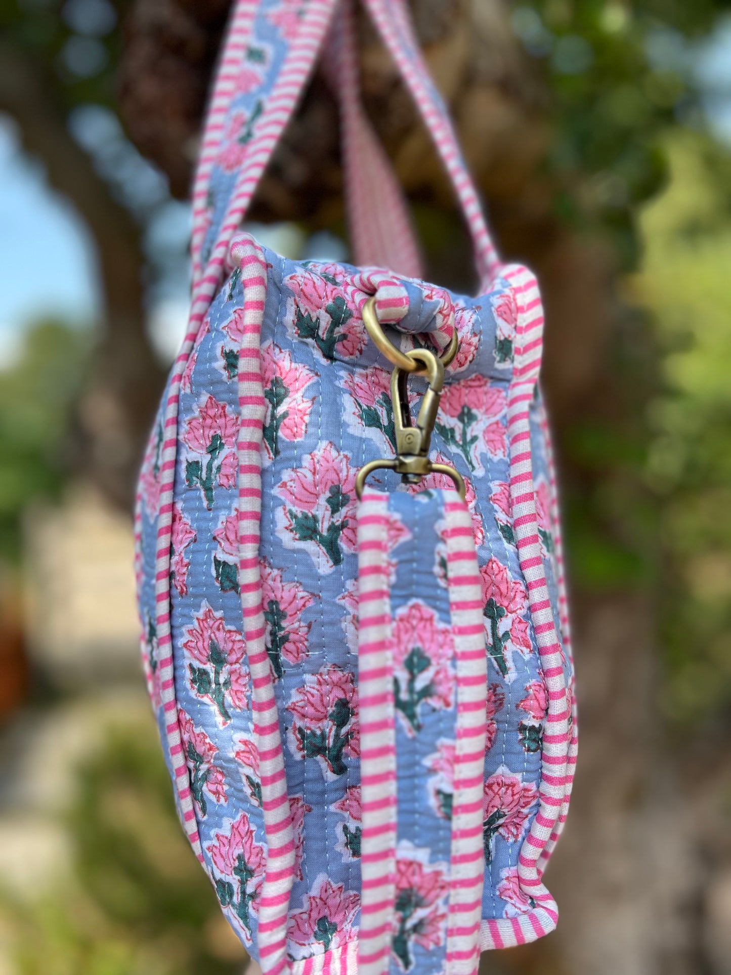 Cornflower Blue Super Mini Tote Bag
