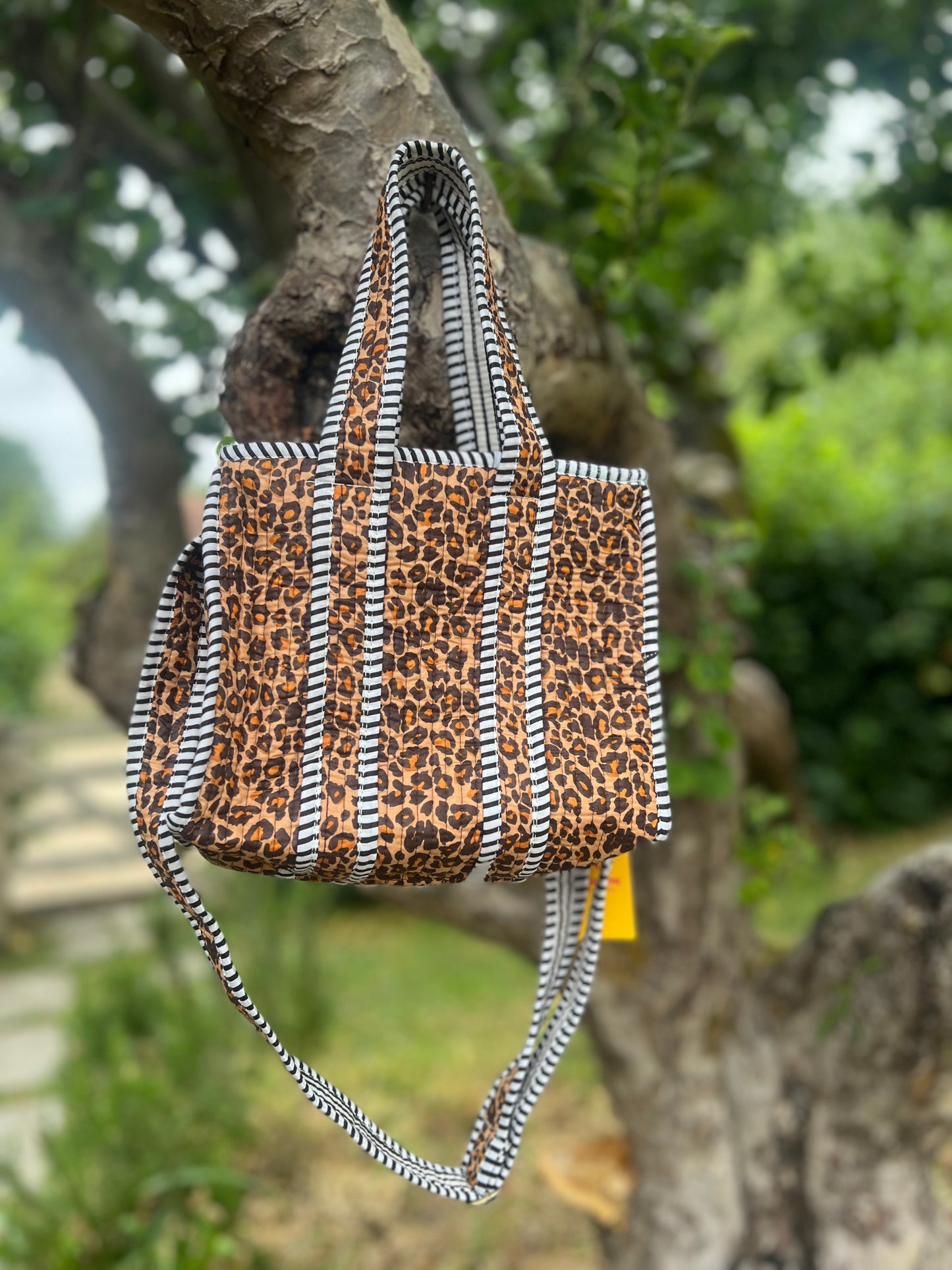 Super Mini Tote - Leopard