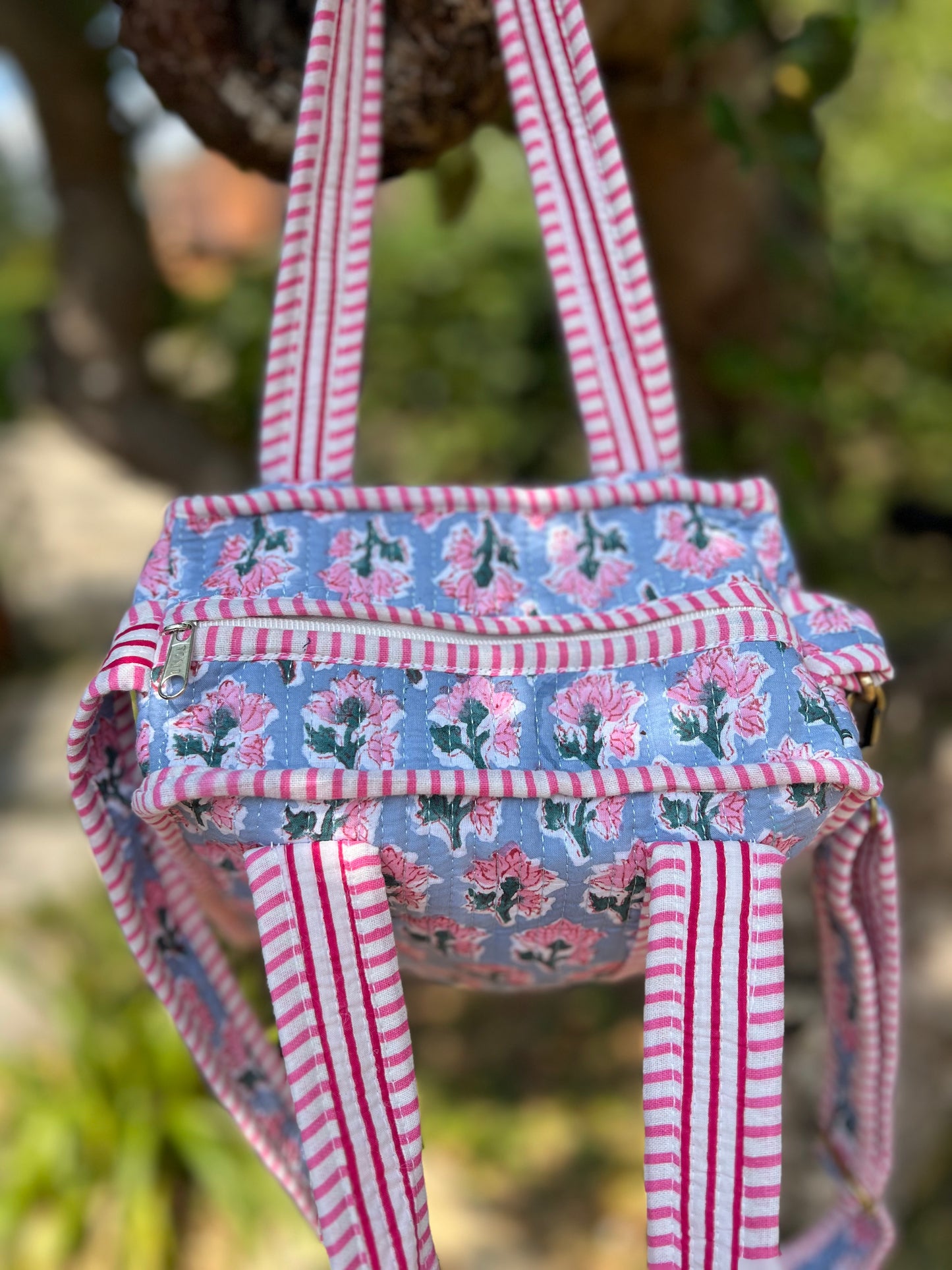 Cornflower Blue Super Mini Tote Bag