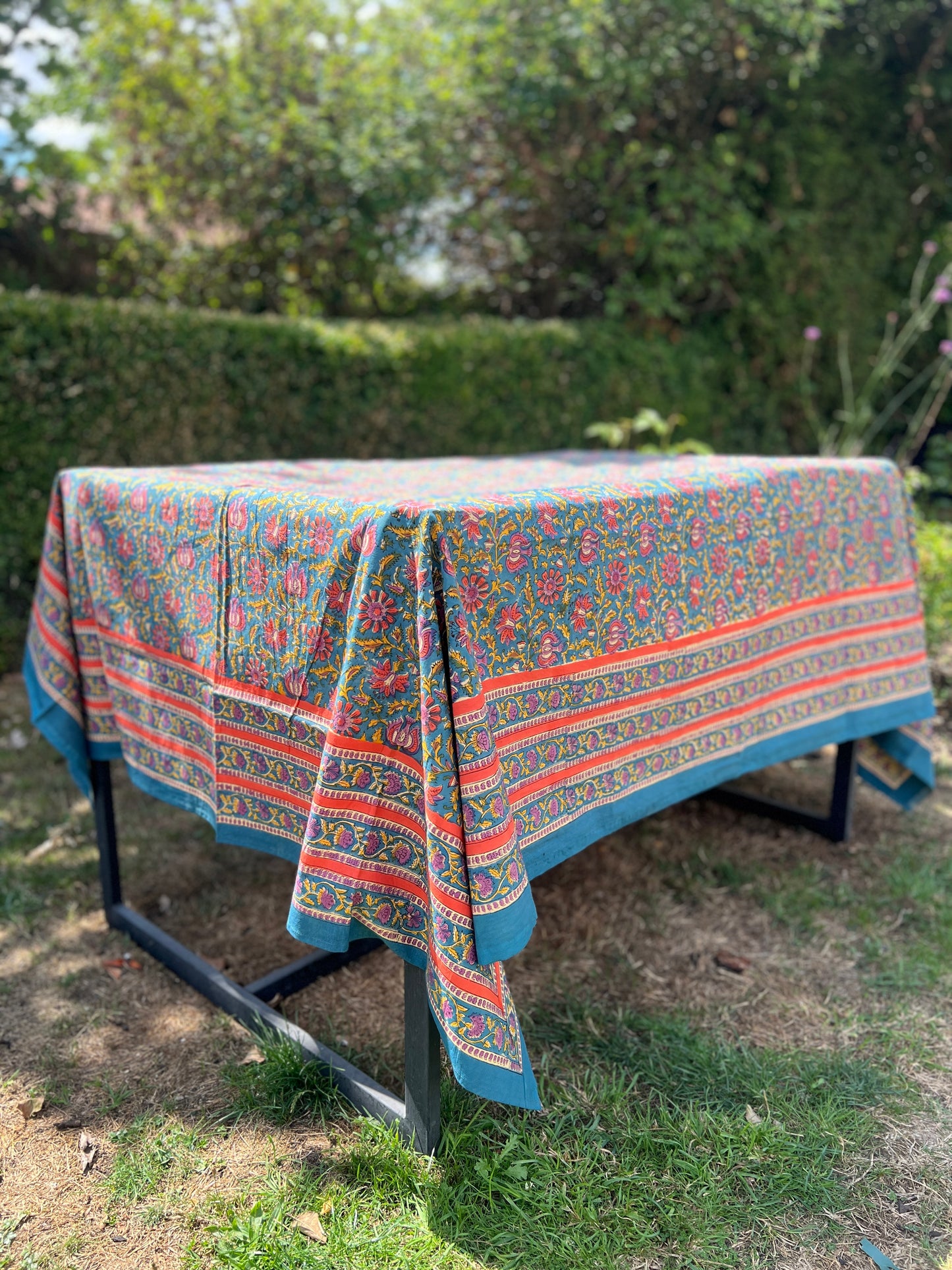 Bombay Blue Table cloth