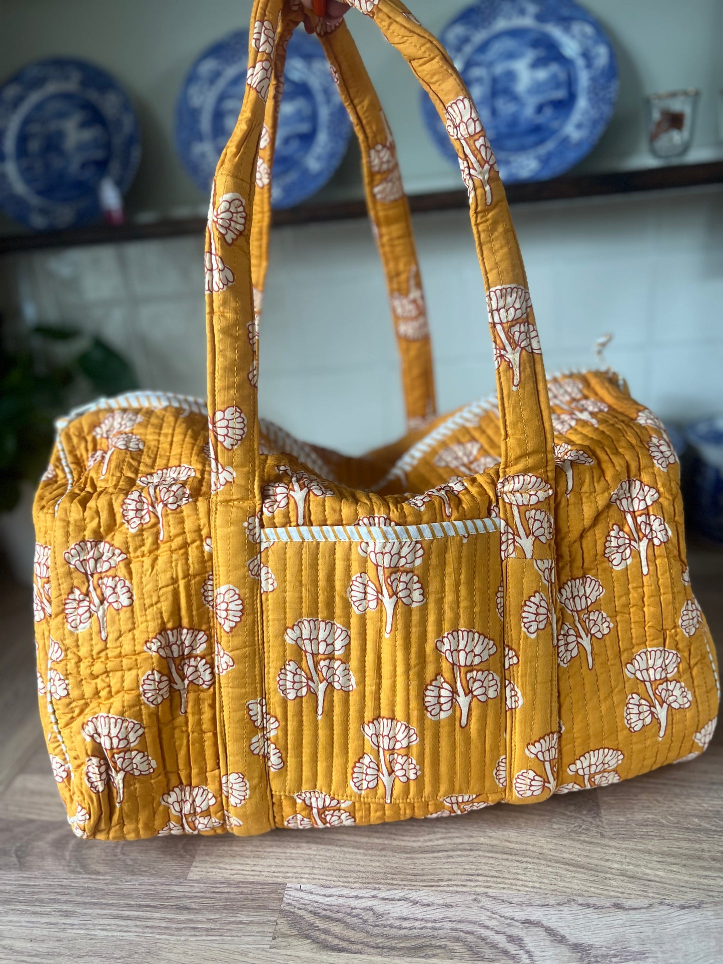 Turmeric Carnation Weekend Bag