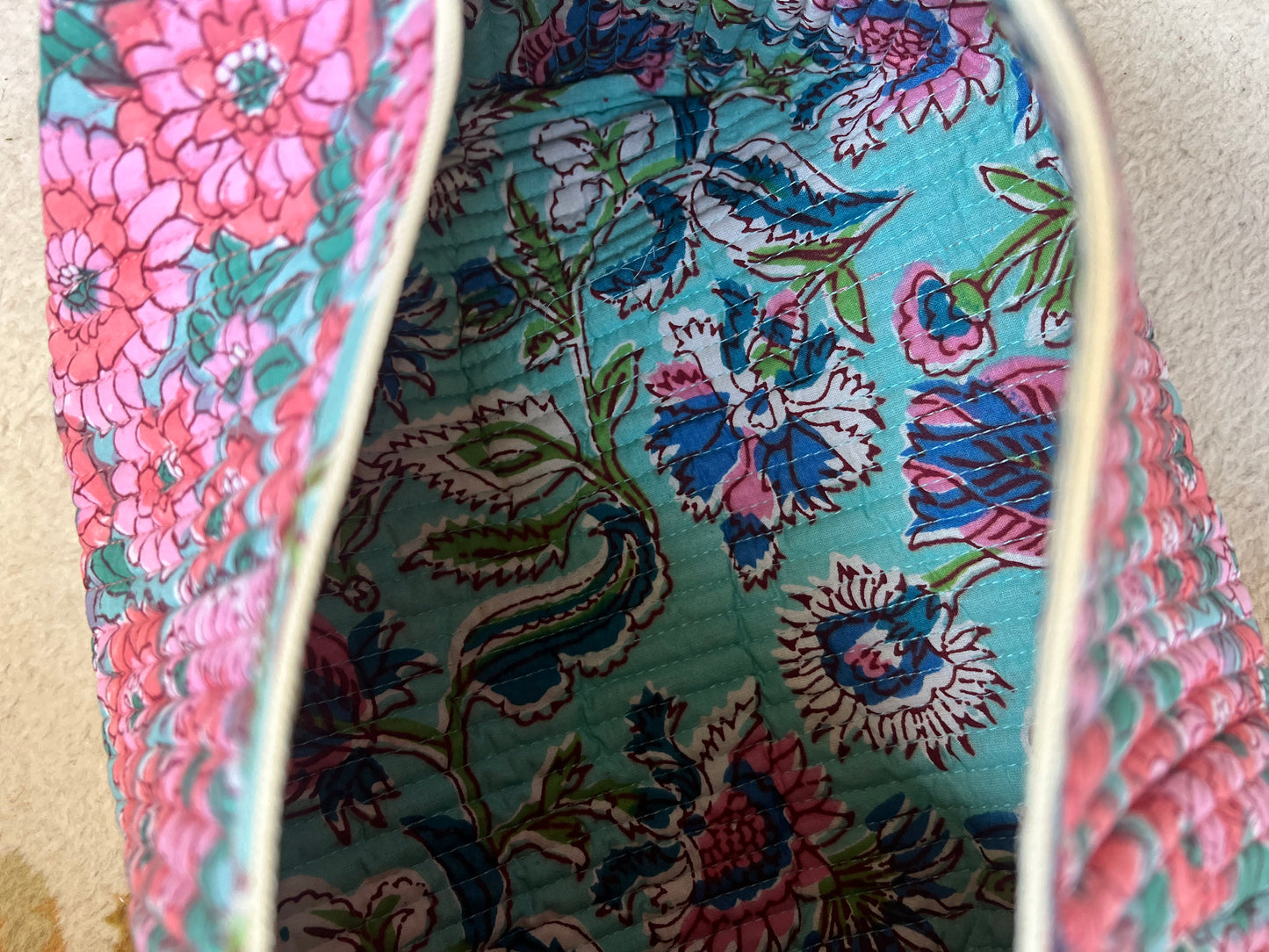Cotton Makeup Bag