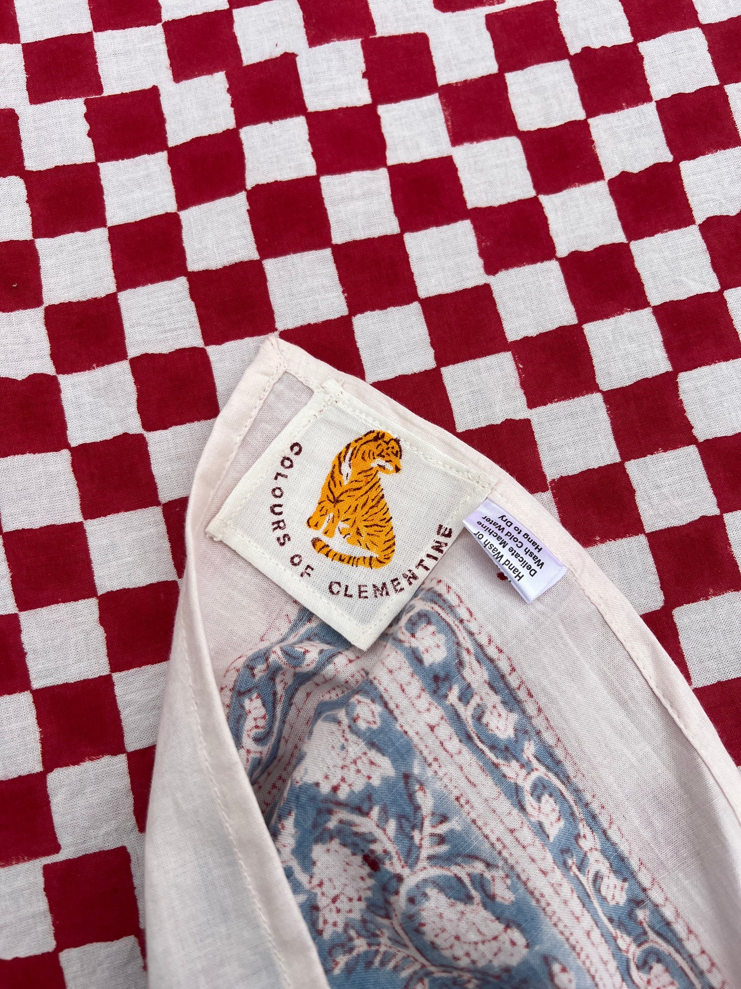 Retro Red Table Cloth