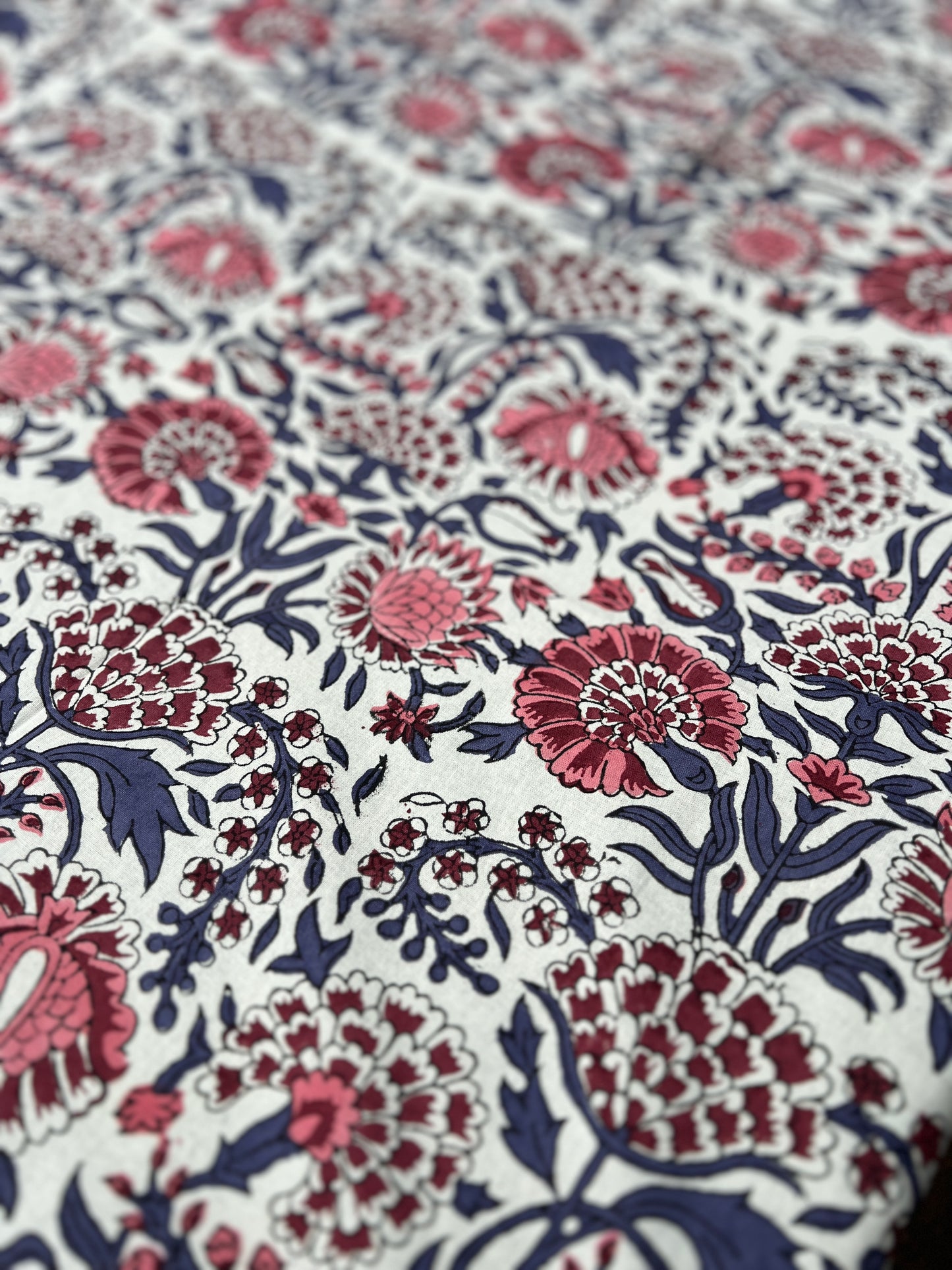 Peachy Carnation Table Cloth