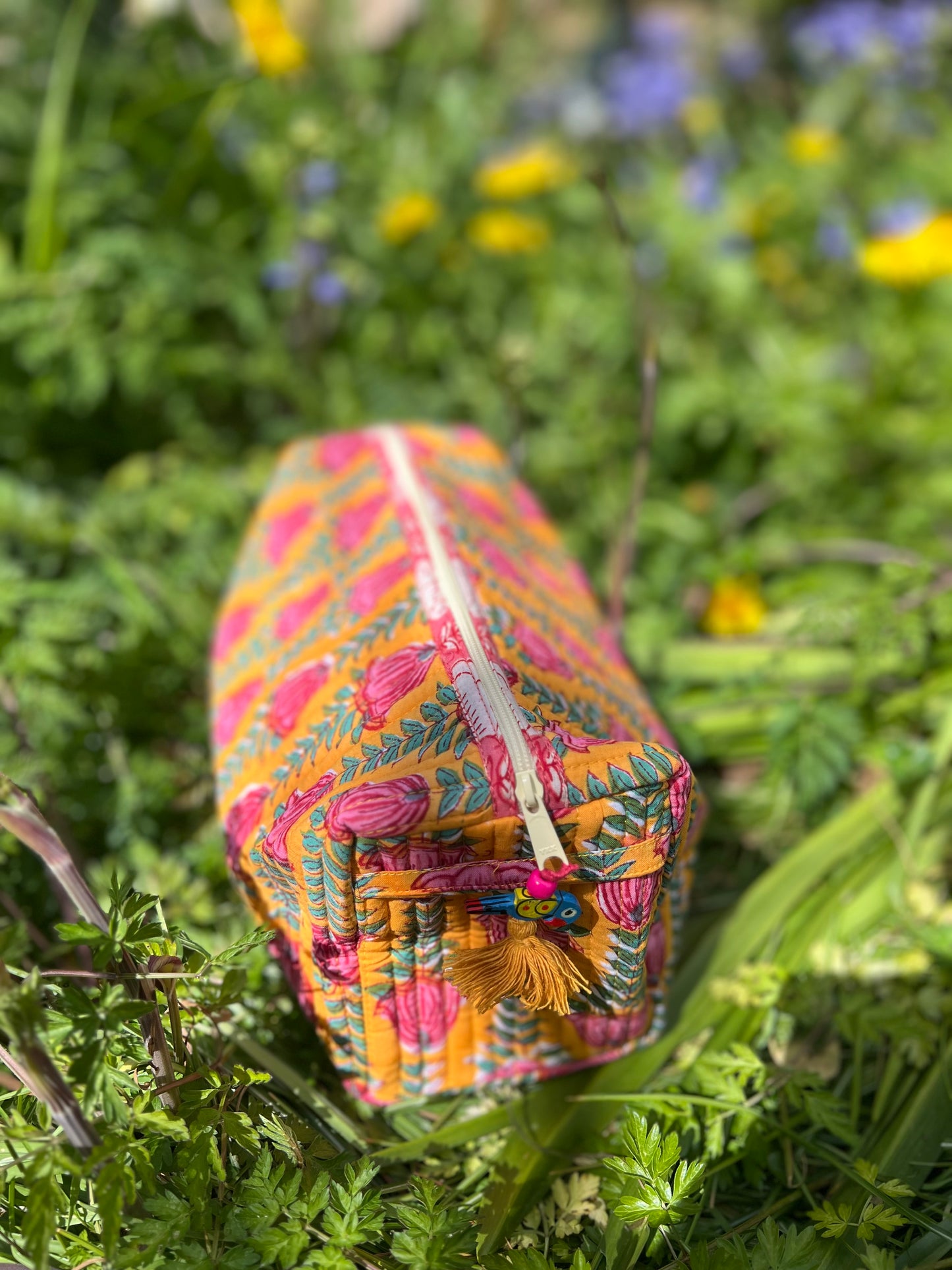 Cotton Makeup Bag