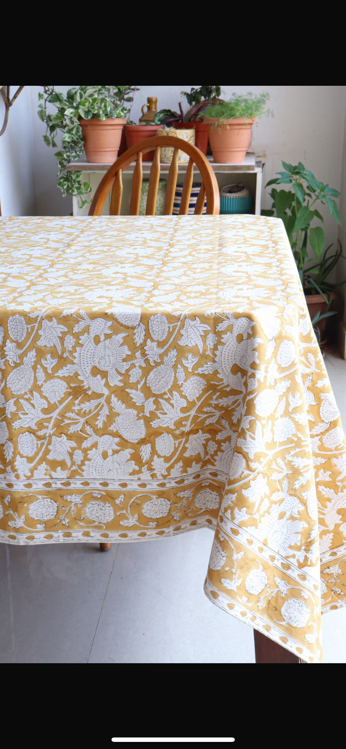Turmeric Table Cloth
