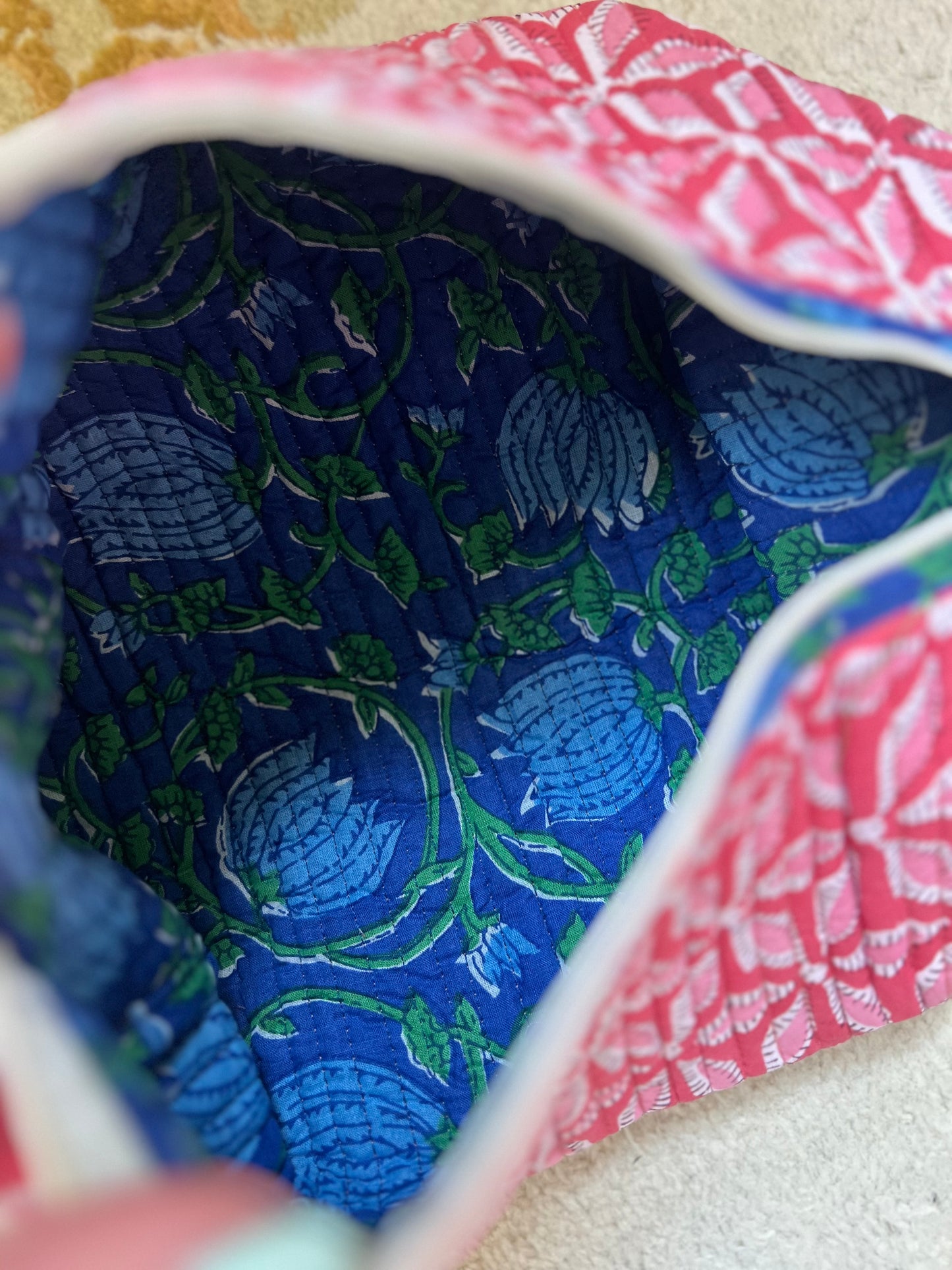 Cotton Makeup Bag