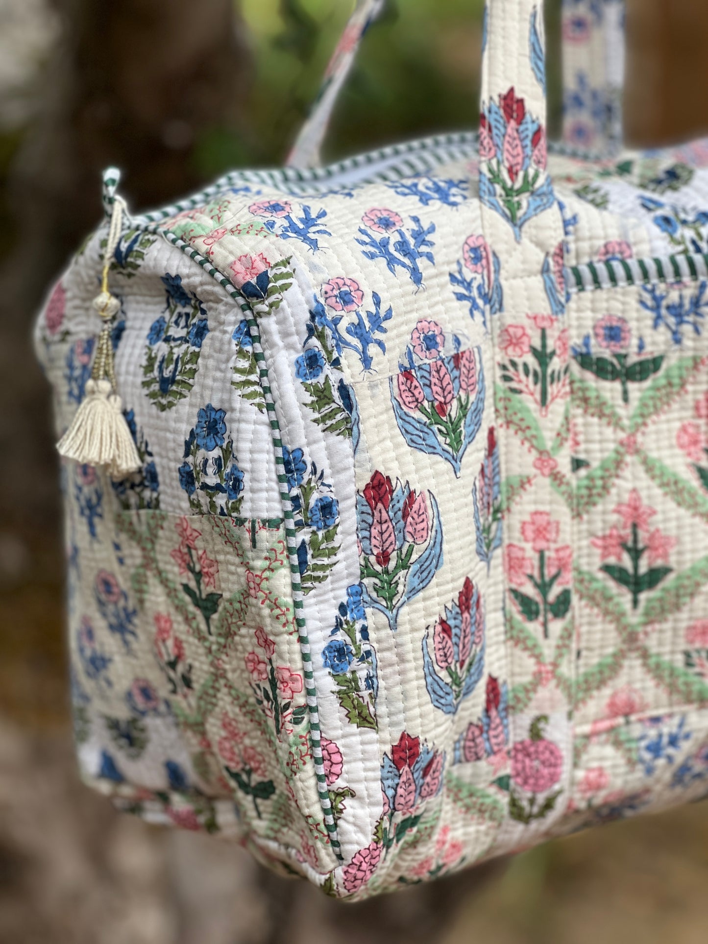 Patchwork Weekend Bag