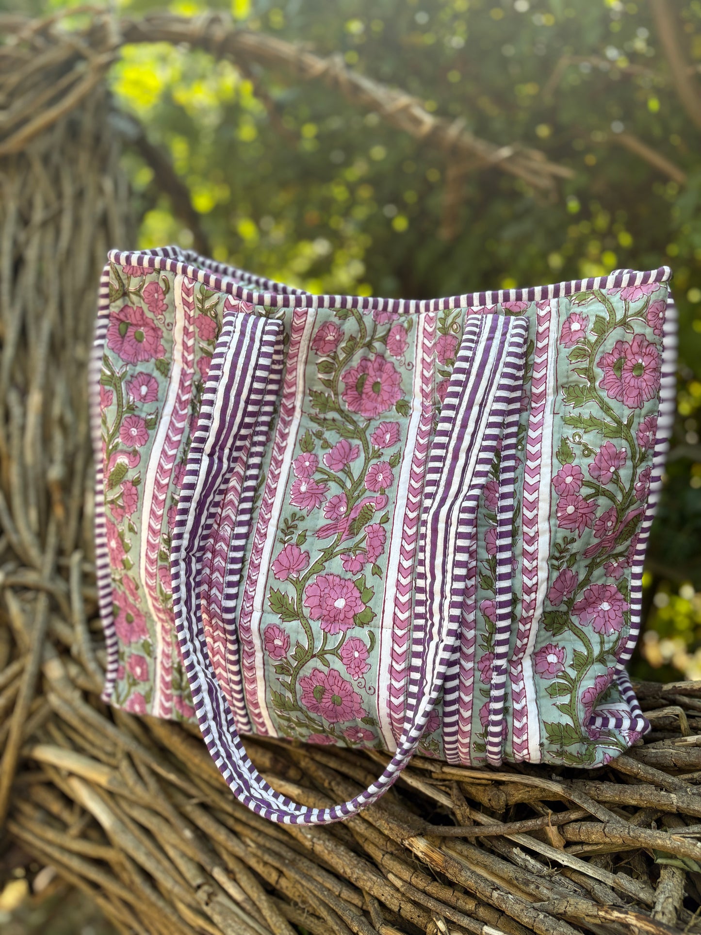Sainte Maxime Large Tote Bag