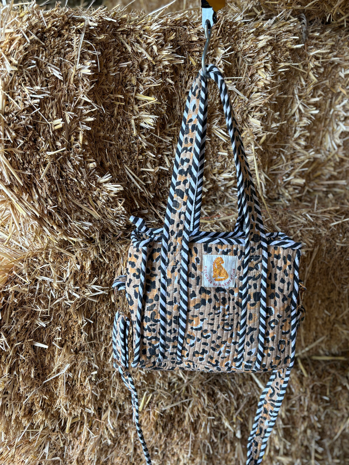 Leopard Super Mini Tote