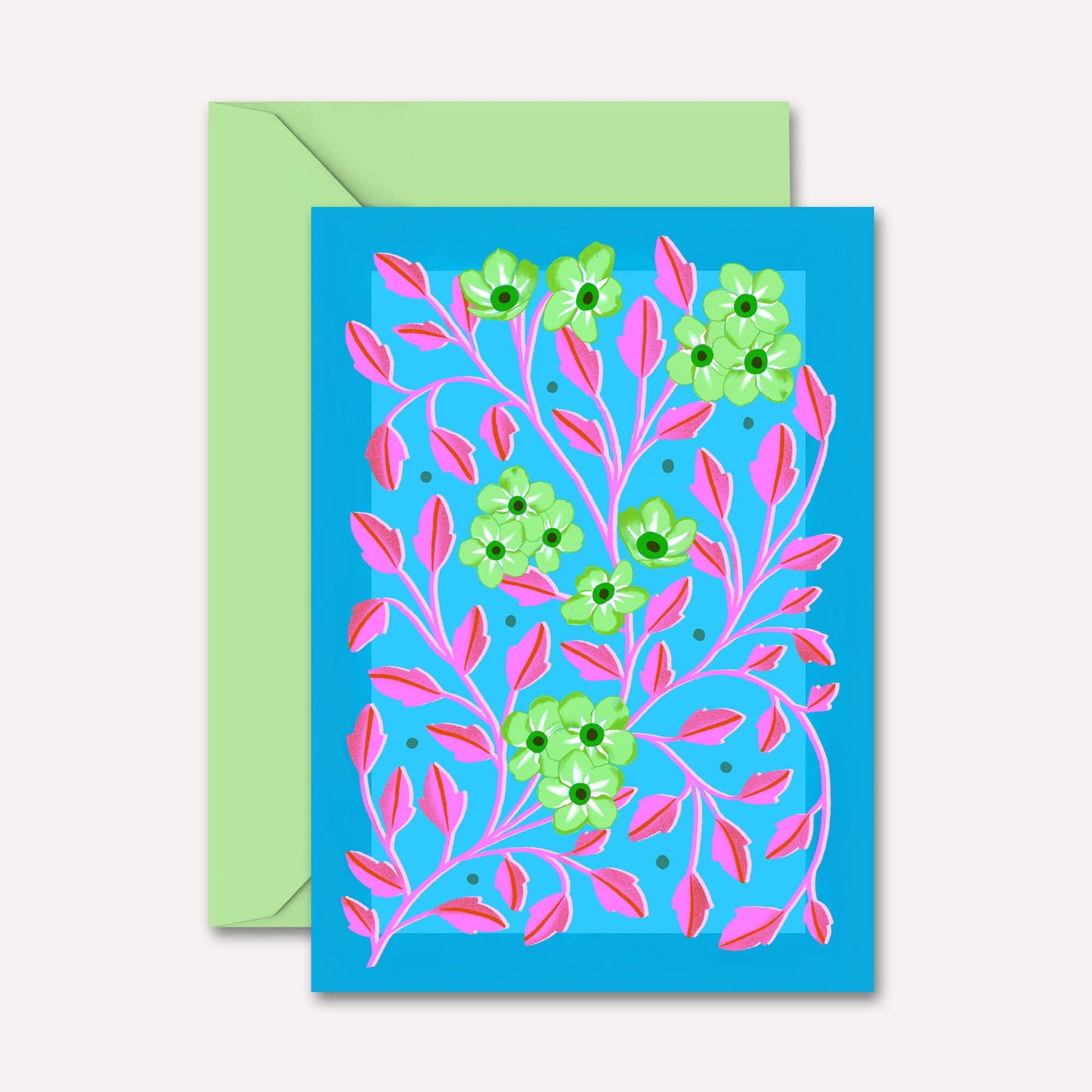 Bright Botanical Flower Card | Just Because, Any Occasion