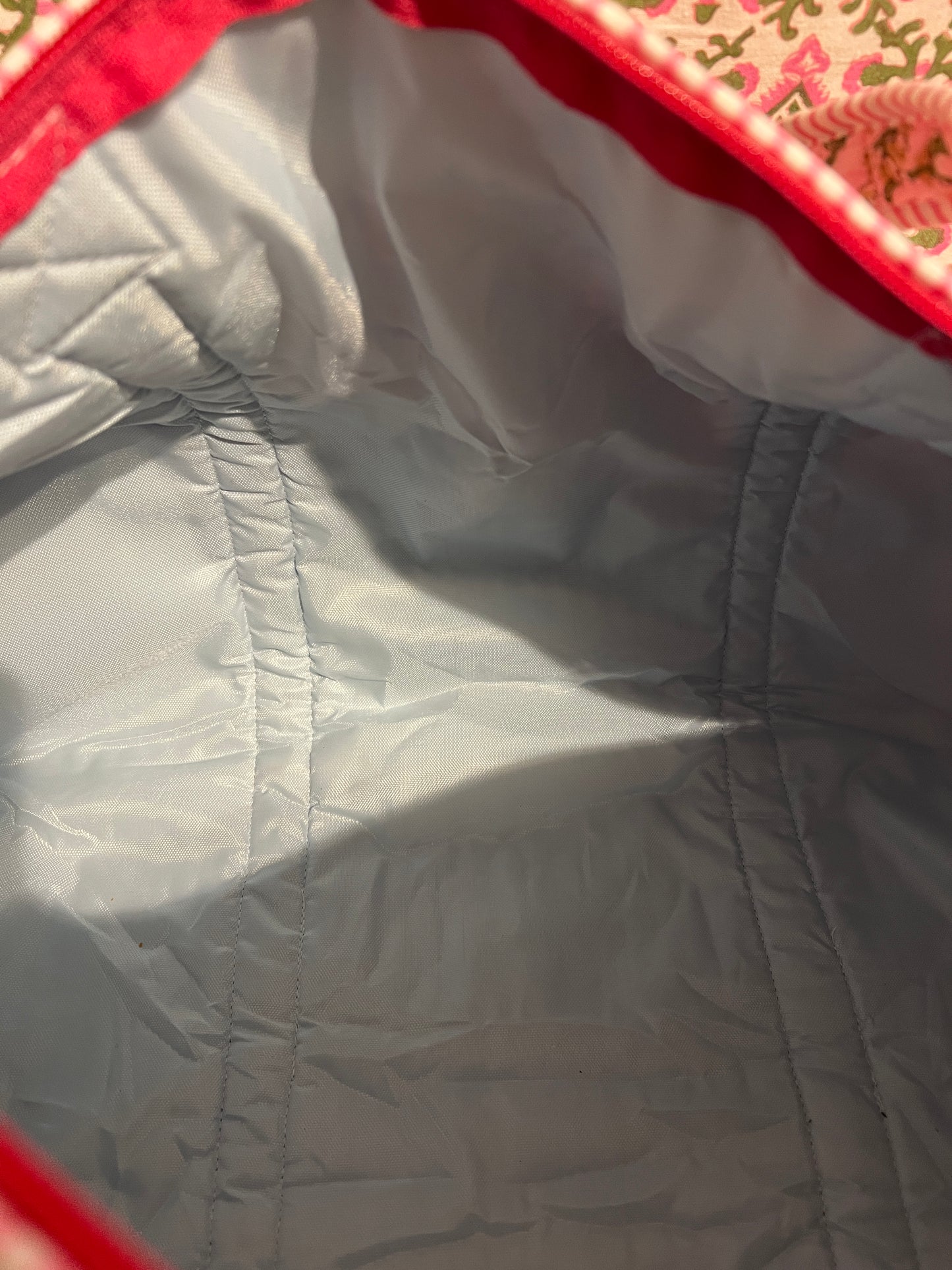 Navy Floral Weekend Bag