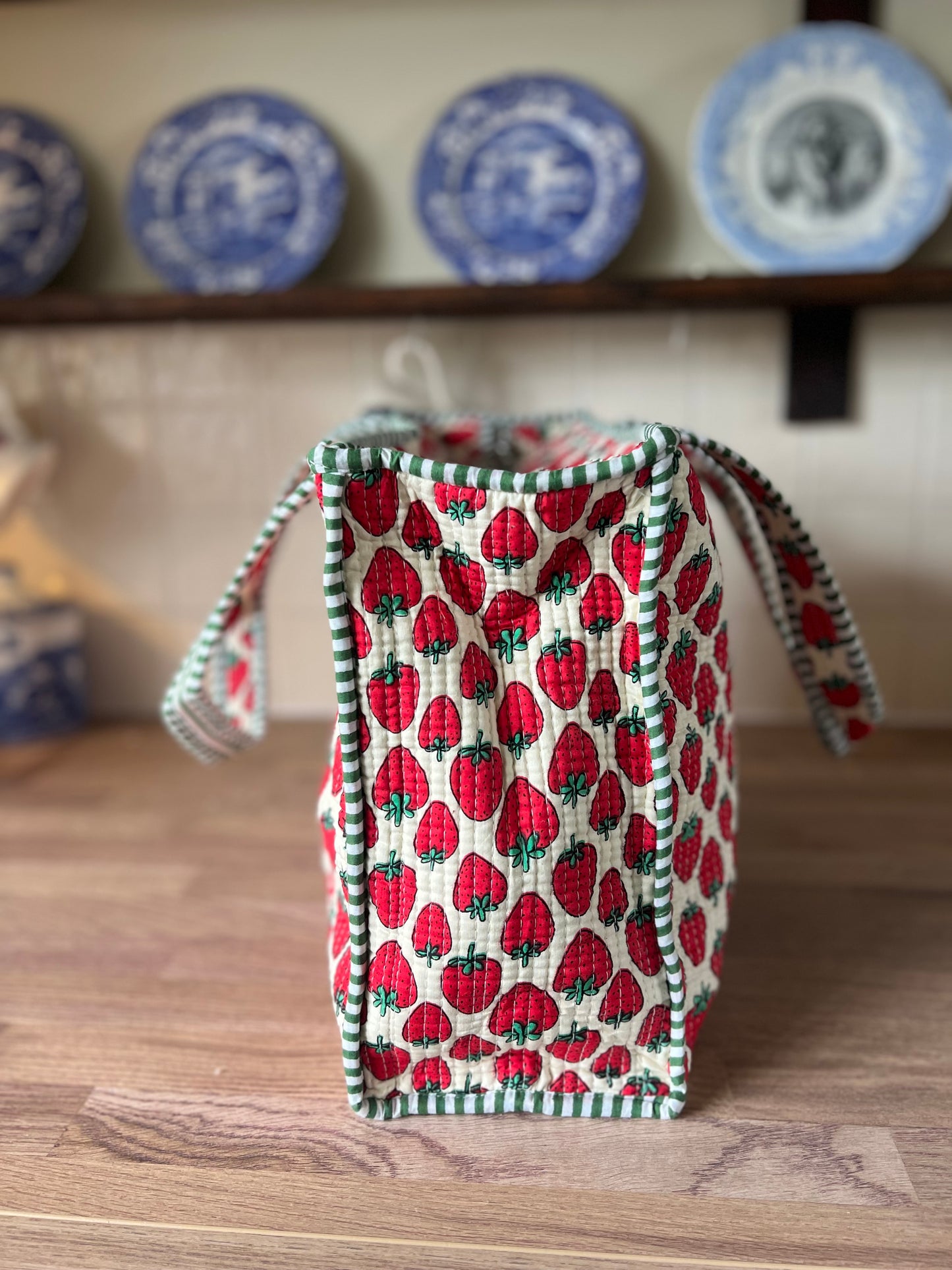 Strawberry Mini Tote Bag
