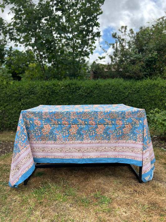 “Udaipur” Blockprint Table Cloth