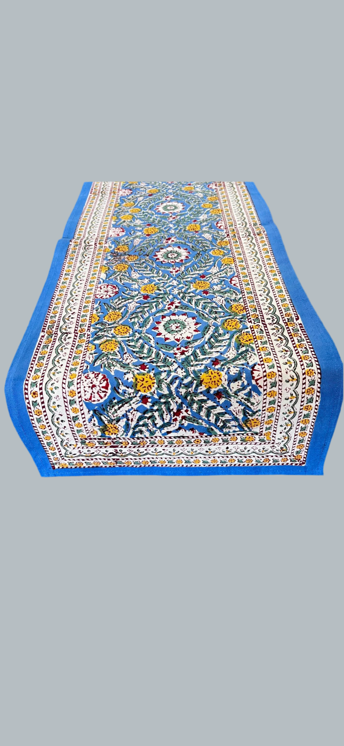 Blockprint Table Runner