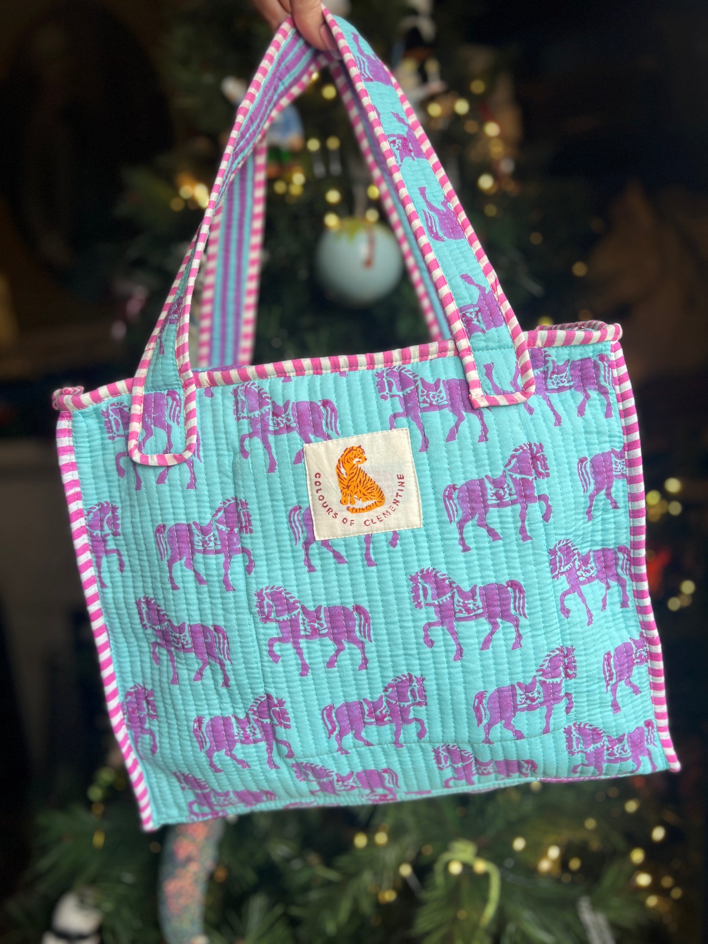 Equestrian Mini Tote