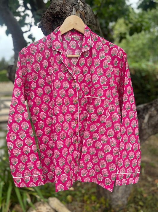 Fuchsia Pink Pyjamas