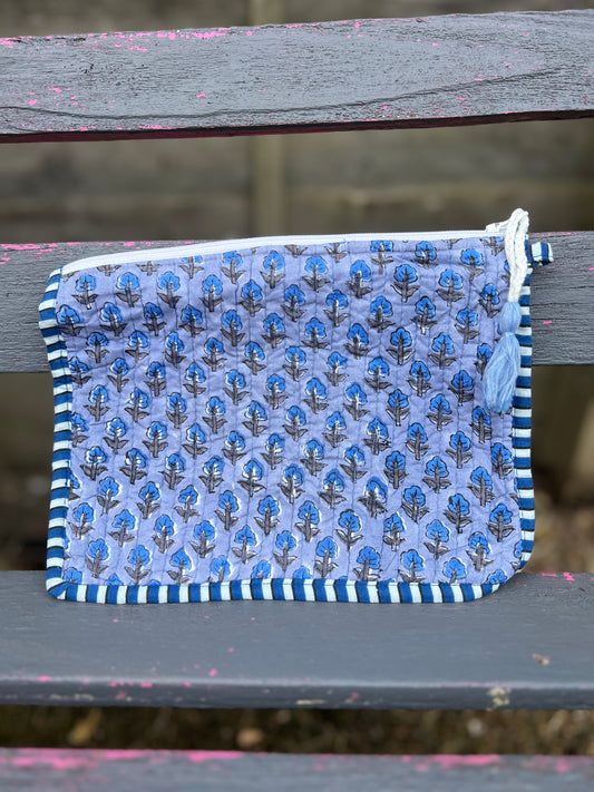 Zipped Cotton Pouch