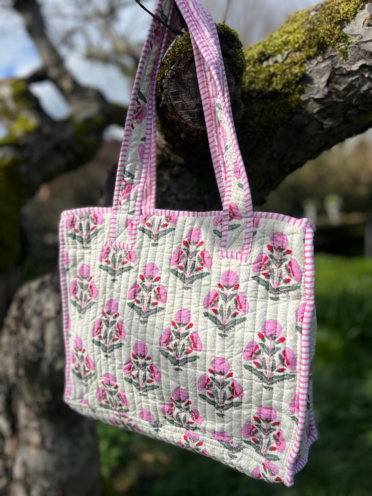 Jaipur Flower Mini Tote
