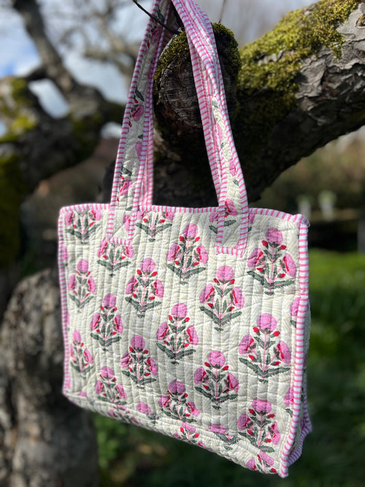 Jaipur Flower Mini Tote
