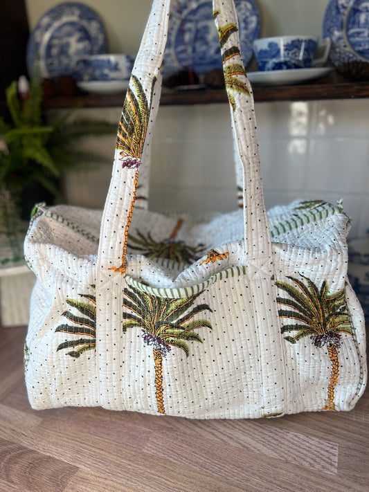Palm Tree Weekend Bag