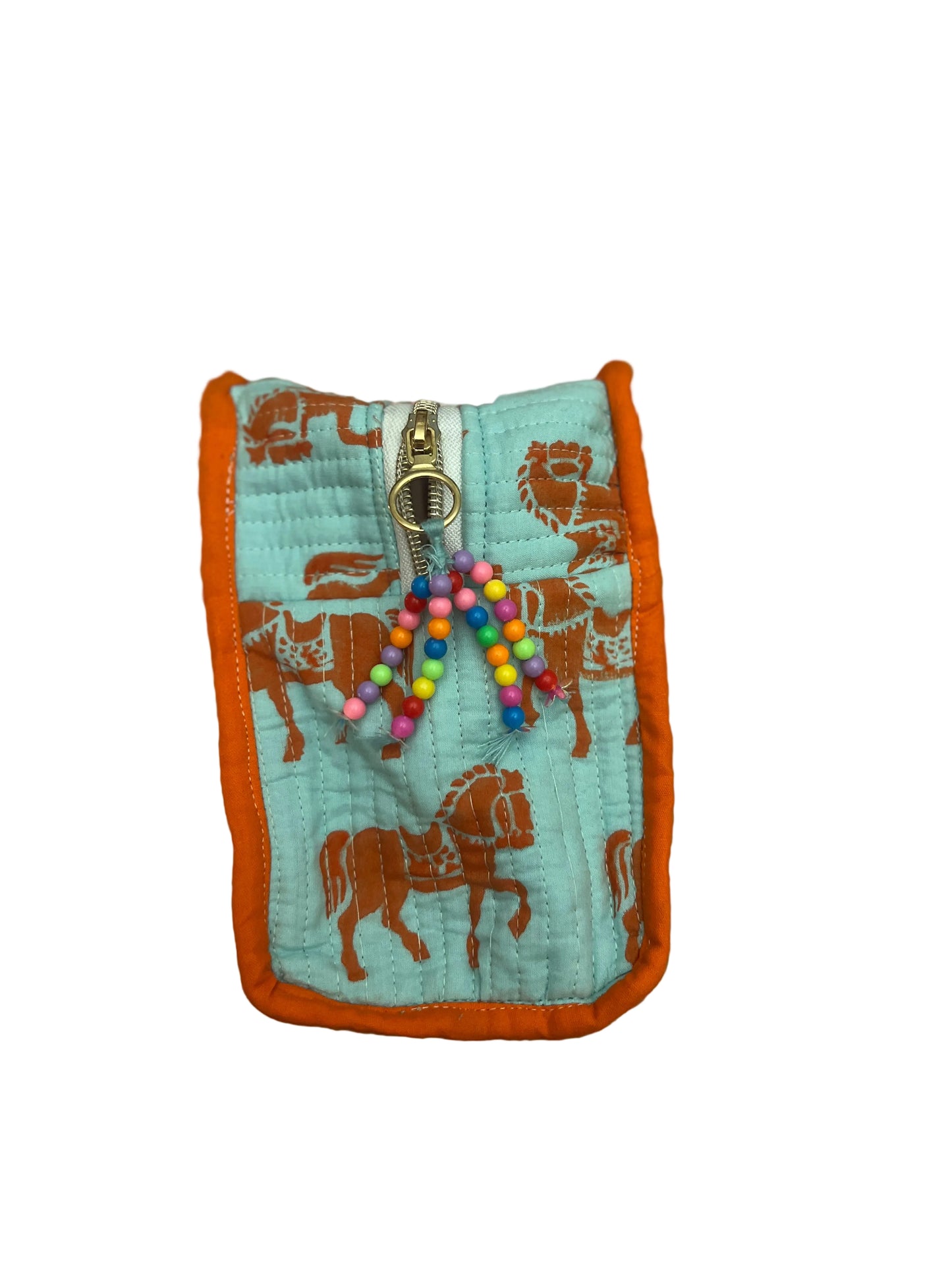 Powder Blue Equestrian Washbag