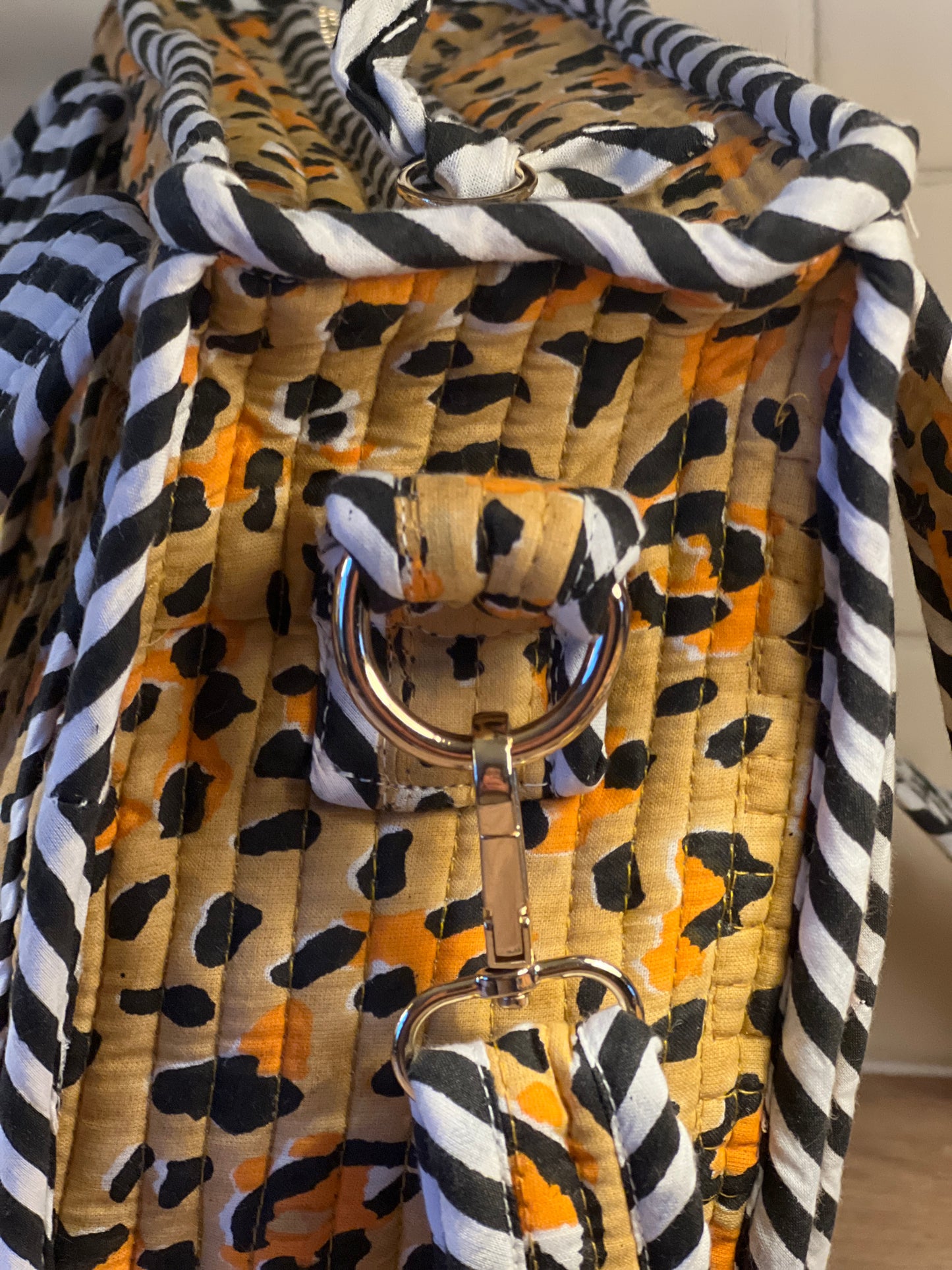 Leopard Super Mini Tote