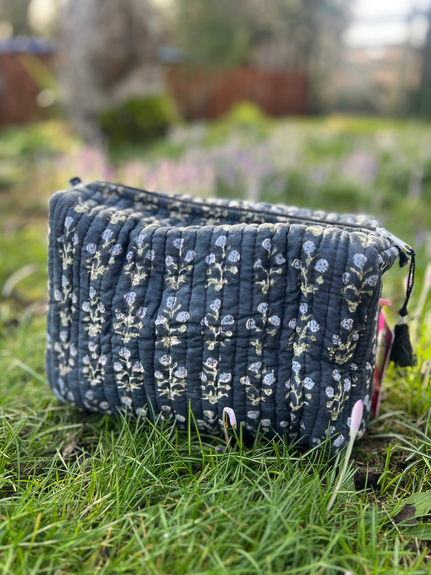 Charcoal Travel Wash-Bag