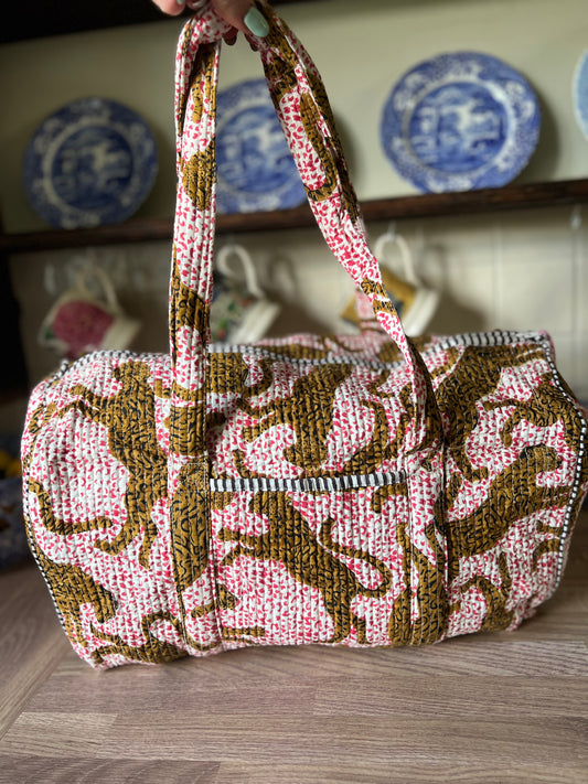 Leopard Weekend Bag