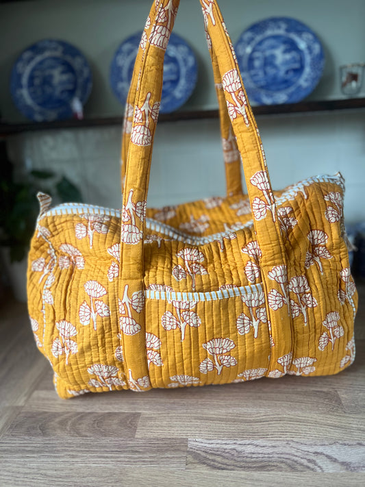 Turmeric Carnation Weekend Bag